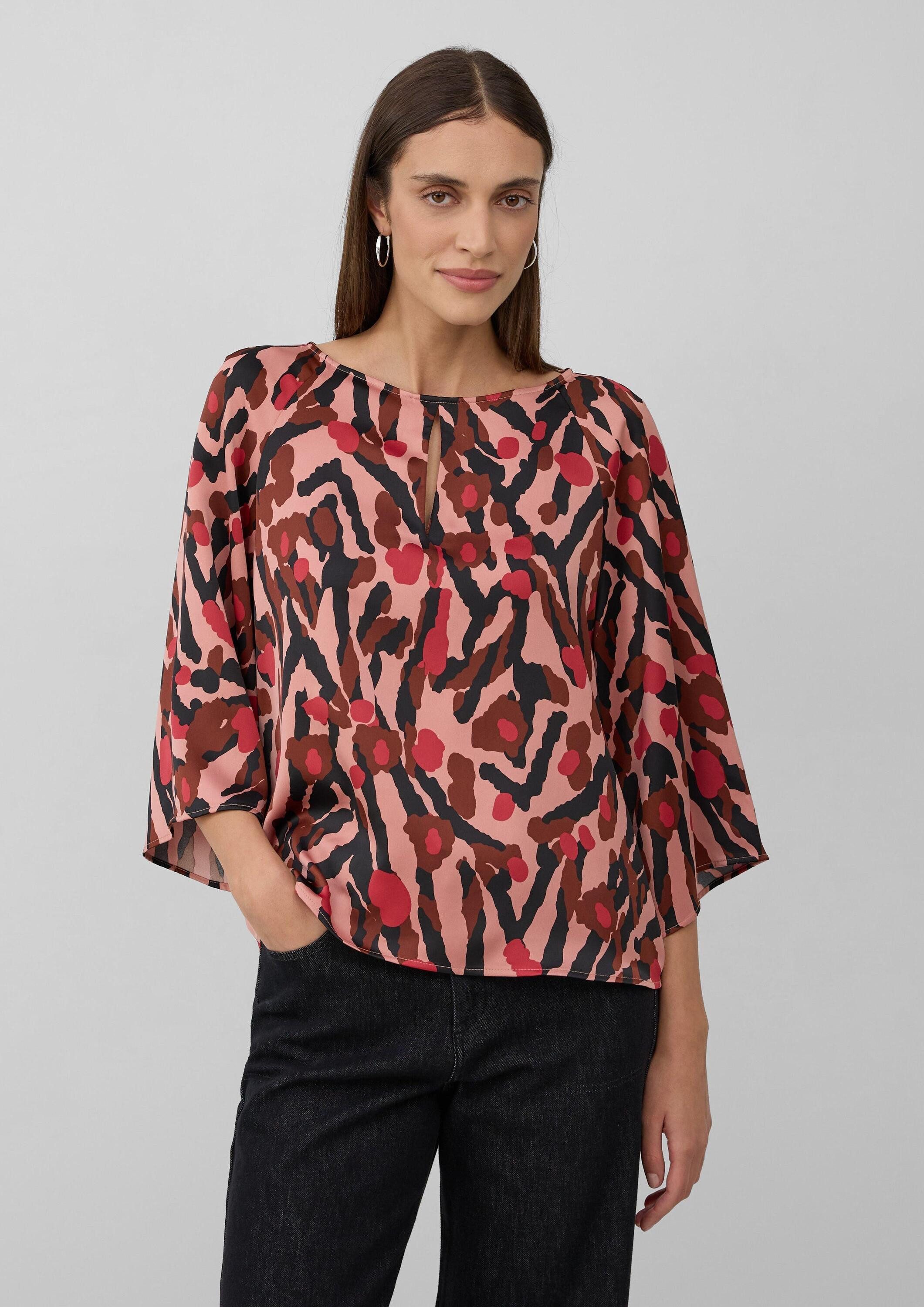 Kurzarmbluse Bluse