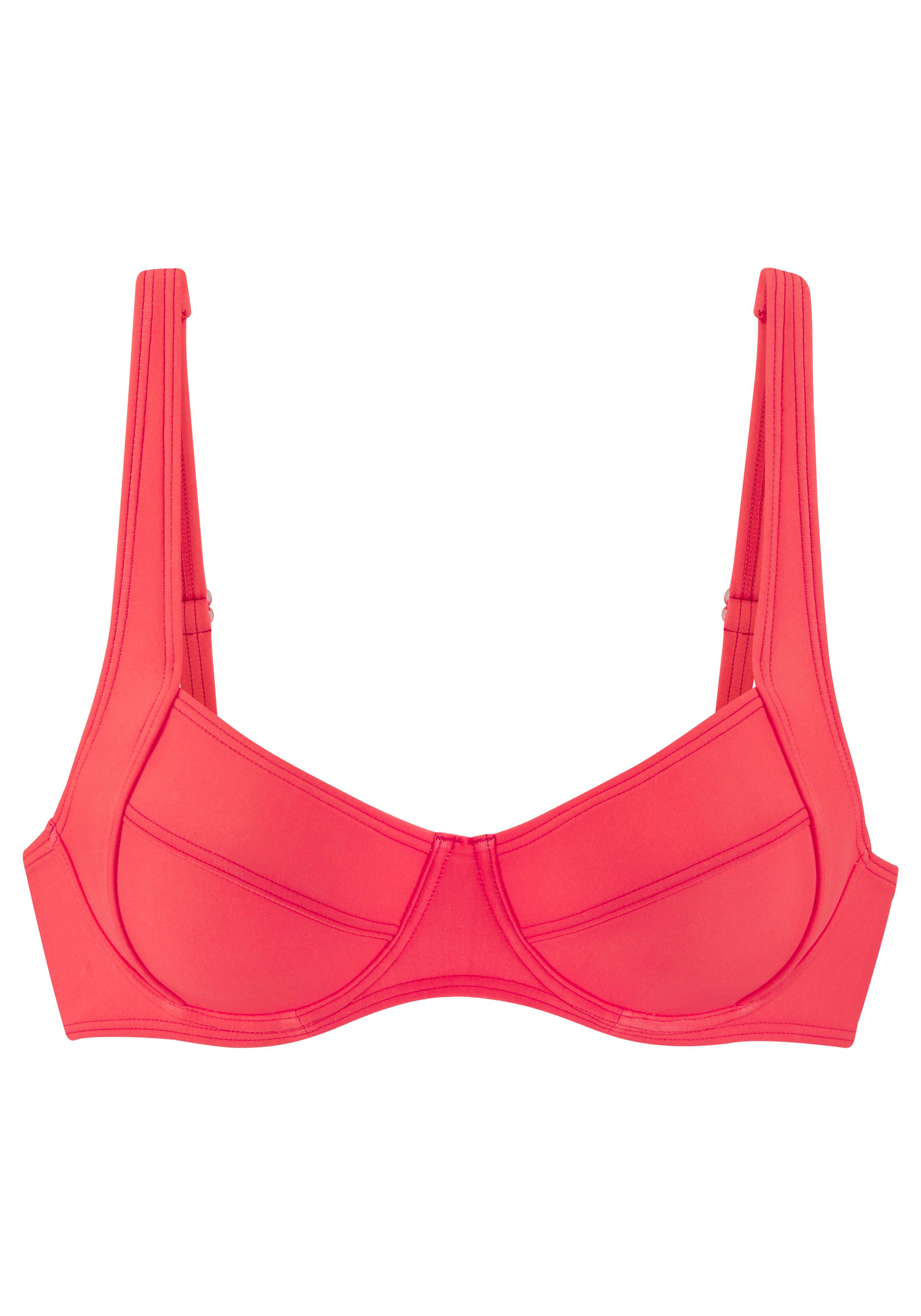 LASCANA Bügel-Bikini-Top Lolo, in modischer Schnittform günstig online kaufen