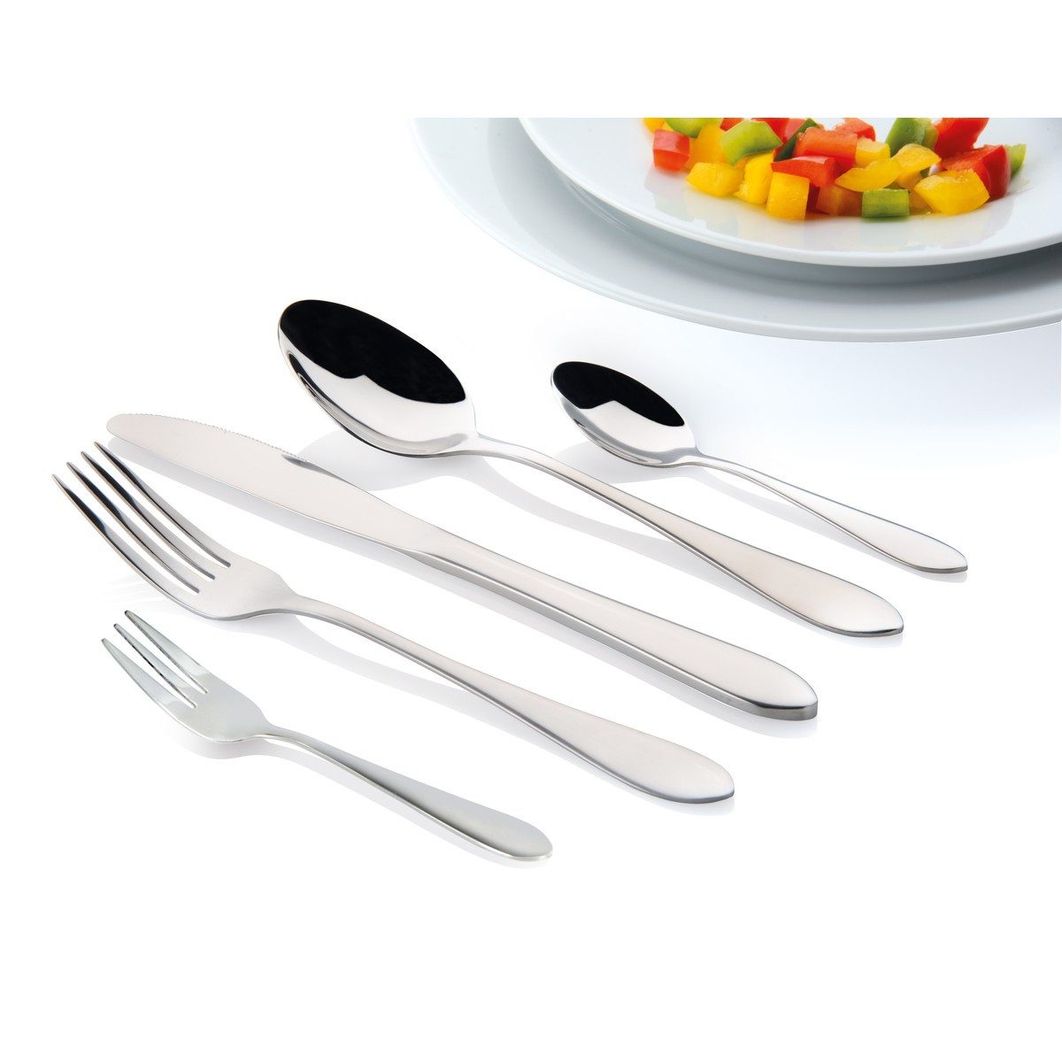 Alpina Besteck-Set Alpina Besteckset 60-teilig - Edelstahl, Edelstahl