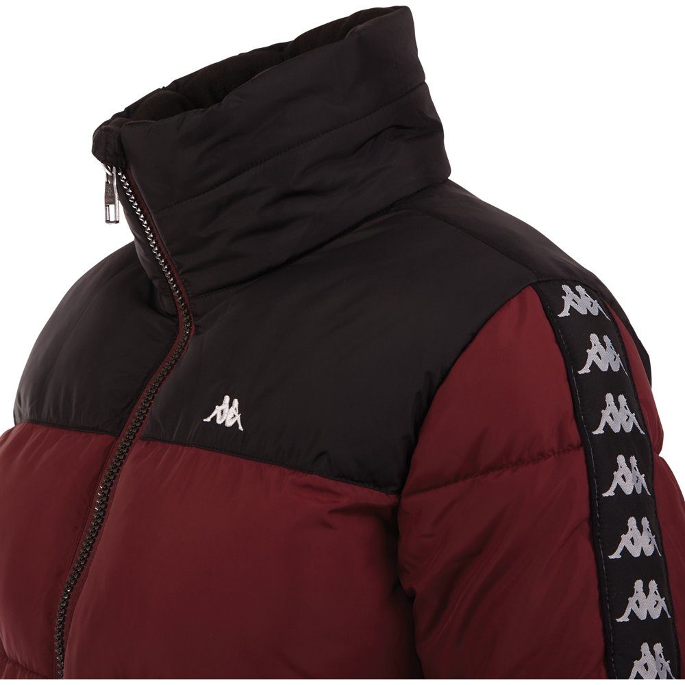 Kappa Steppjacke - mit hochwertigem Jacquard Logoband an den Ärmeln