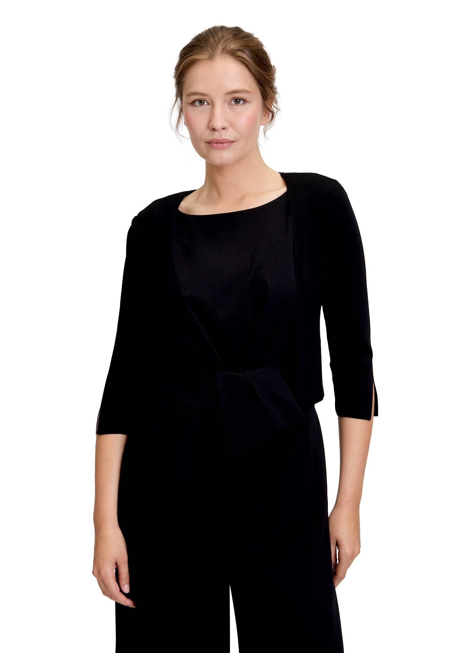 Vera Mont Strickjacke Damen langarm (1-tlg) Ärmelschlitz