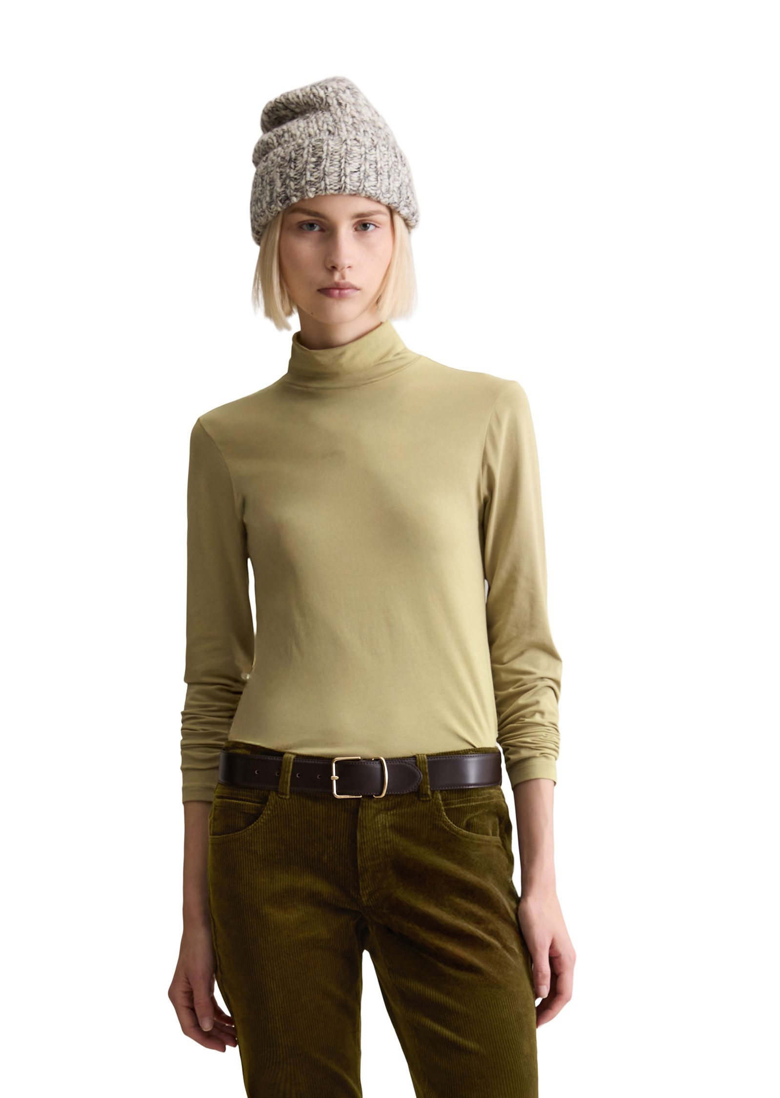 Marc O'Polo DENIM Langarmshirt aus elastischem Single Jersey günstig online kaufen