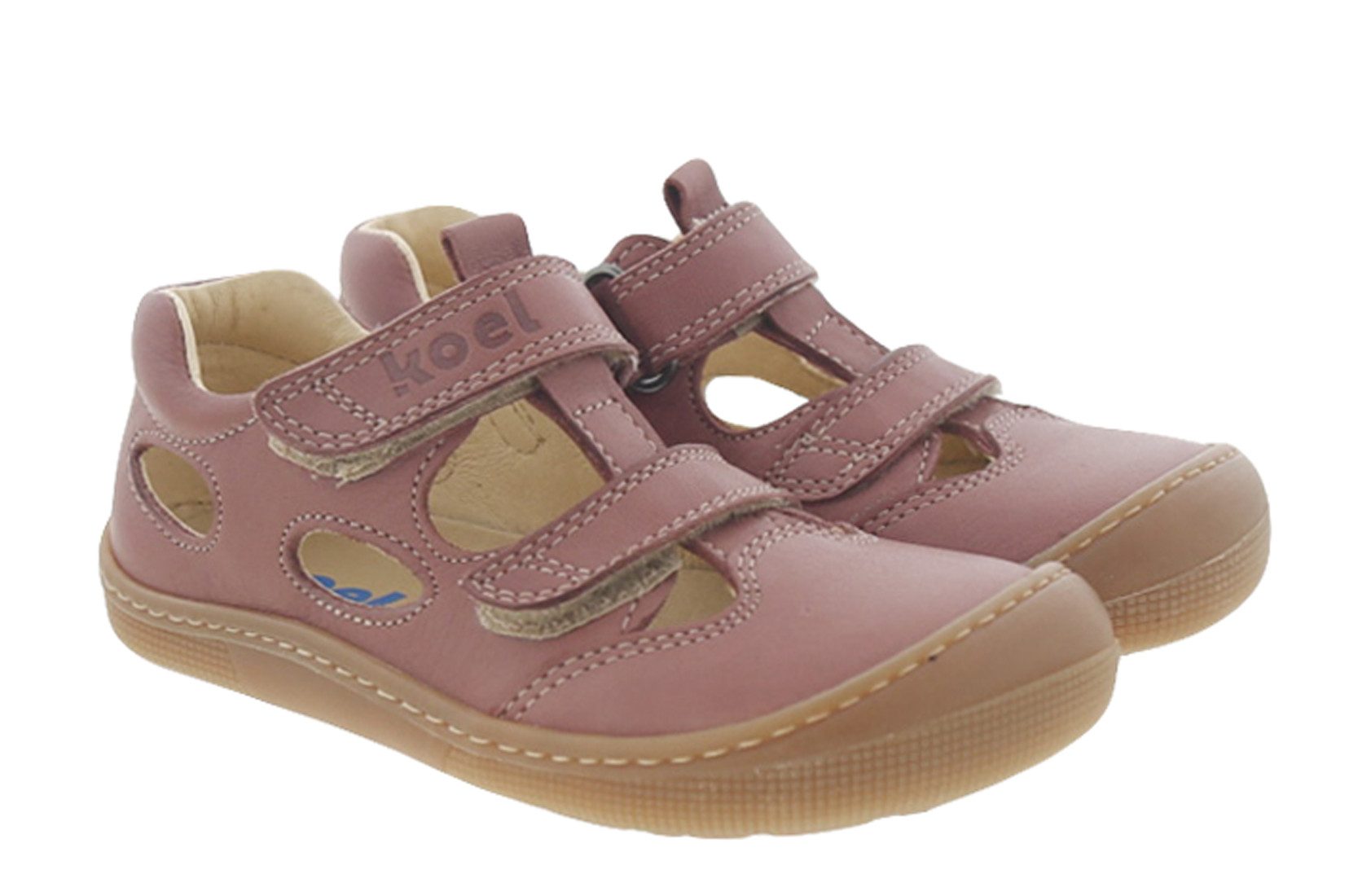 Koel Sandalen Deen Barfußschuhe Barefoot Leder Old Pink Sandalette