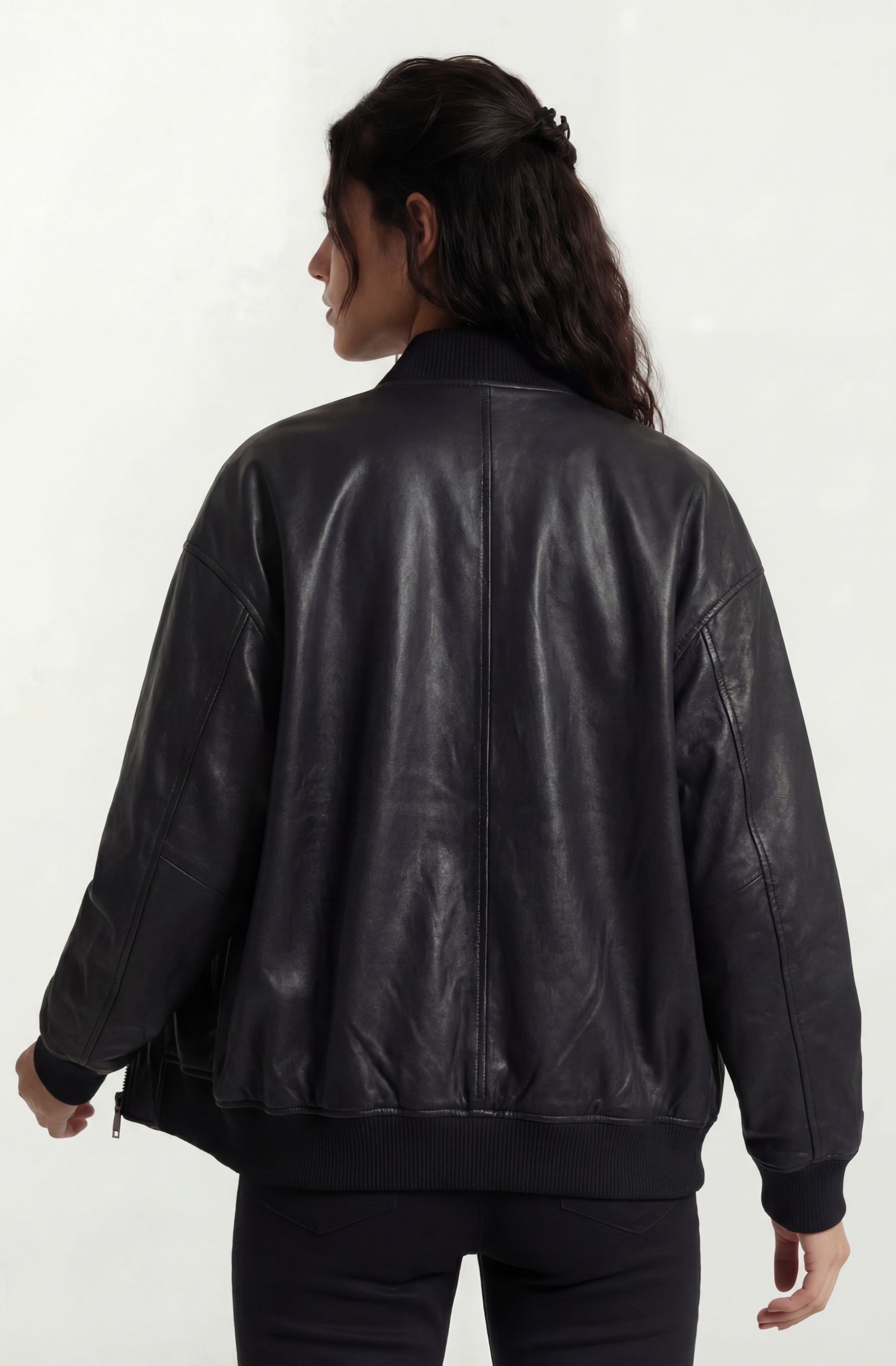 trueprodigy Bomberjacke Selina Oversize Bomberjacke Pilotenjacke Fliegerjacke