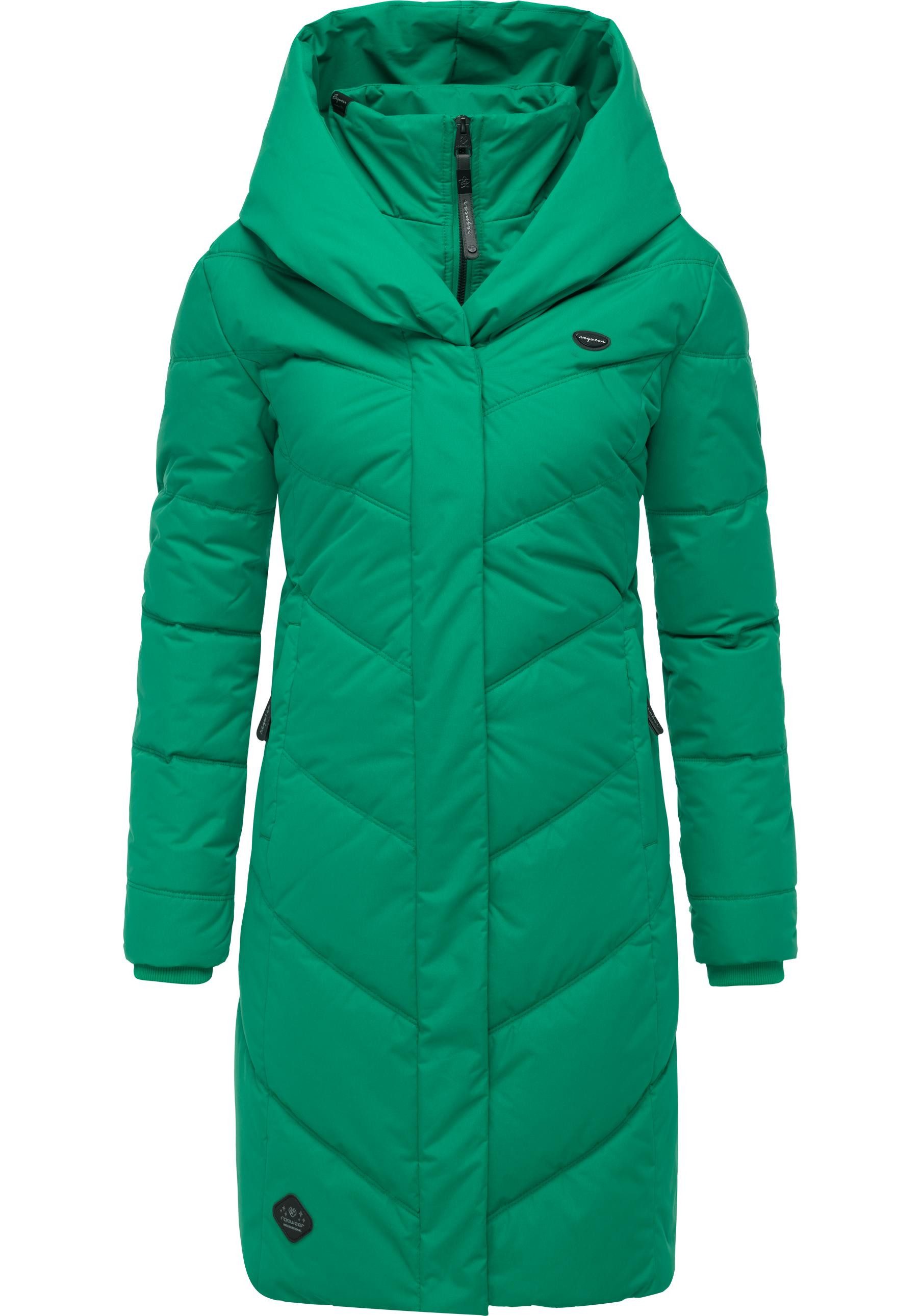 Ragwear Steppmantel Natalka stylischer, gesteppter Winterparka mit gefütterter Kapuze