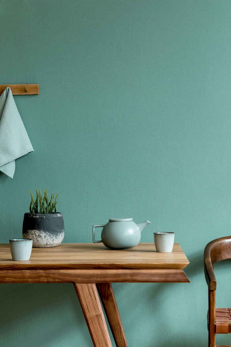 Marburg Vliestapete Simplicity Serenade, einfarbig, moderne Vliestapete für Wohnzimmer Schlafzimmer Küche