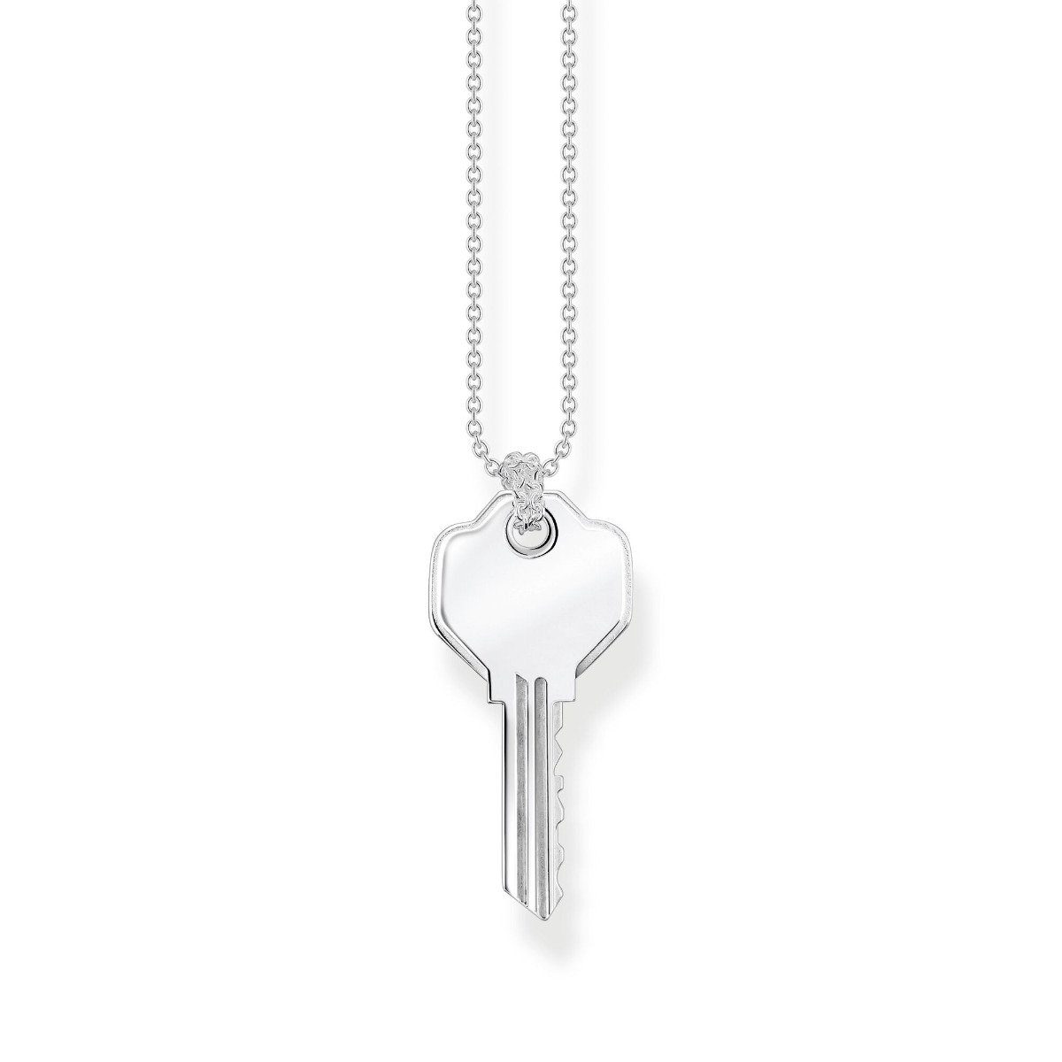 Kette mit Anhänger mit Gravur KE2129-001-21 Halskette mit Anhänger Damen Schlüssel Sterling-Silber