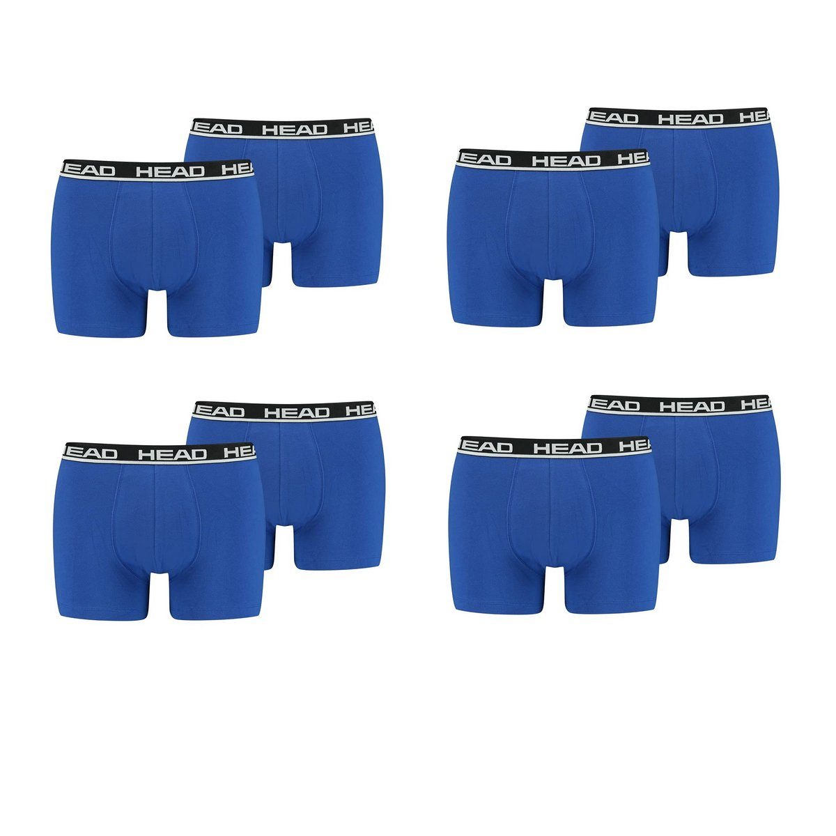 Boxershorts blau blue / (1-St) 006 black Head