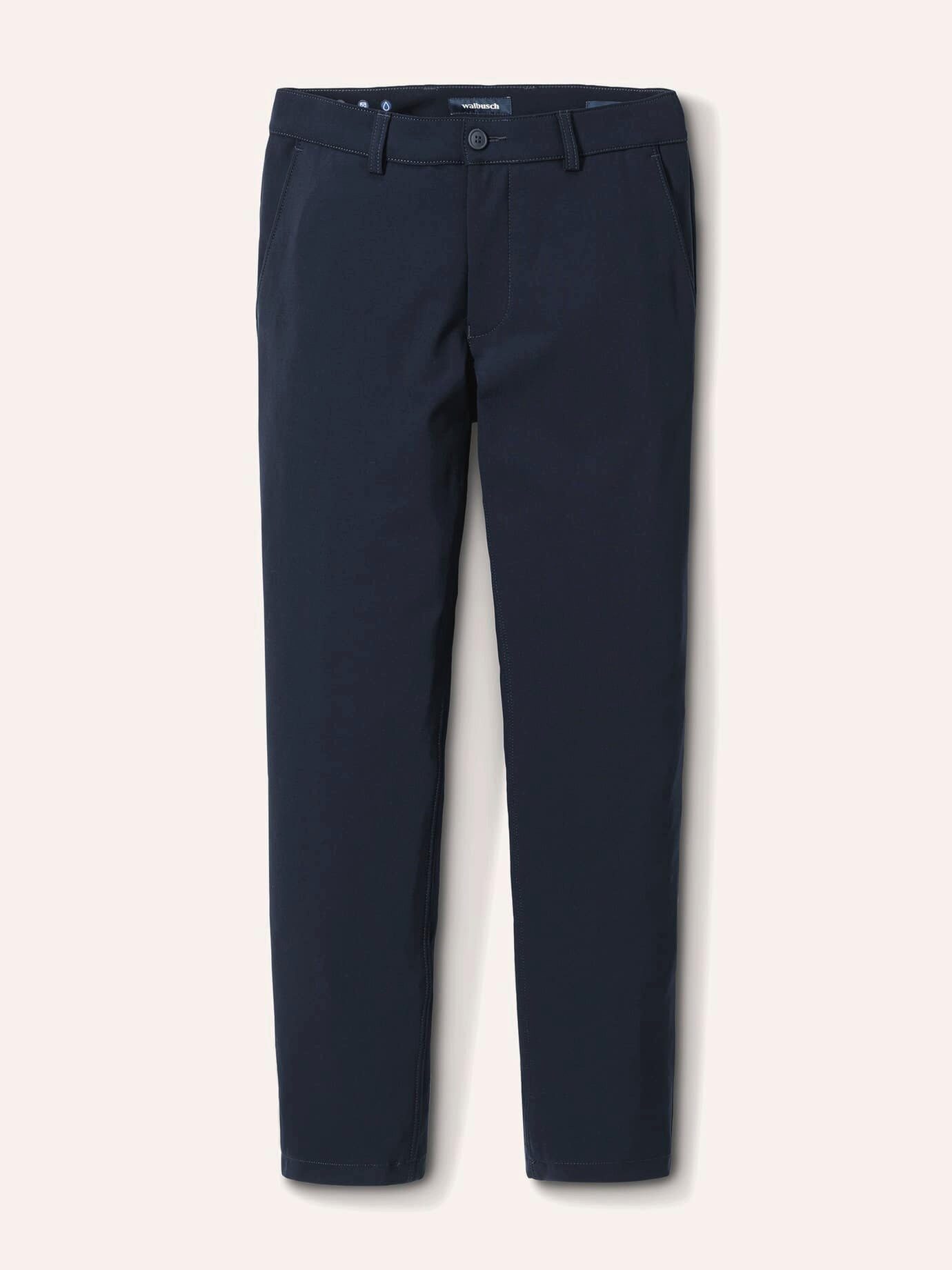 Walbusch Chinohose Herren Modern Fit Hose schnelltrocknend Wasserabweisende Chinohose mit 360°-Stretch, knitterfrei, pflegeleicht