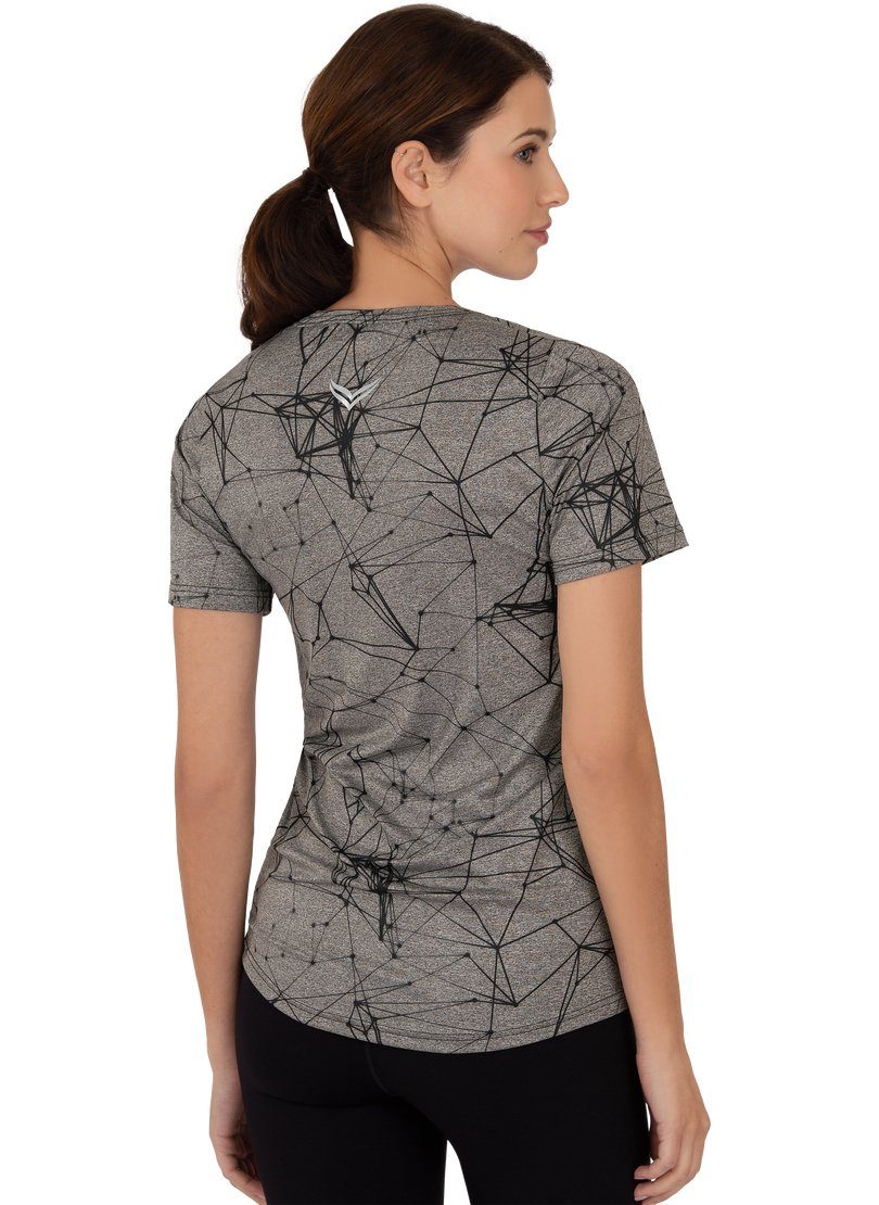 elastischem Sportshirt TRIGEMA T-Shirt aus Trigema Material