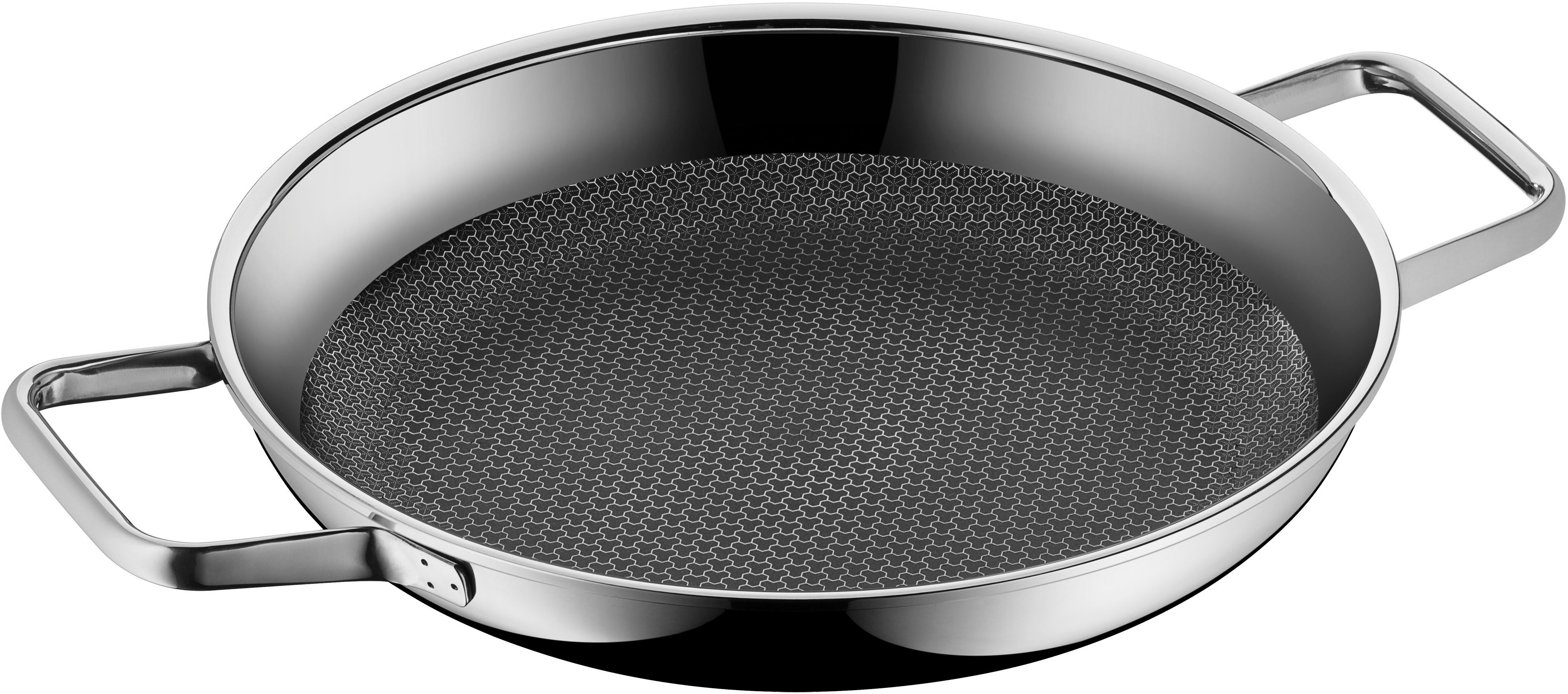 WMF Servierpfanne Profi Resist, Cromargan®Edelstahl (1-tlg), kratzfest, Antihaftversiegelung, mehrschichtiger Aufbau