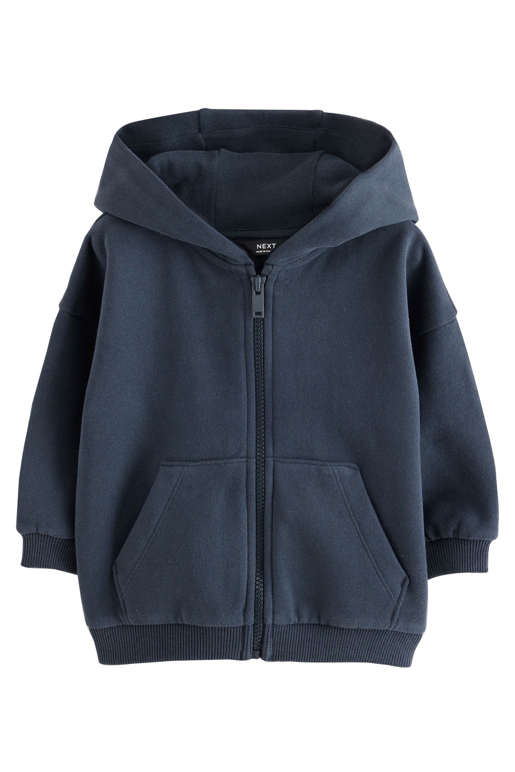 Kapuzenpullover Weiche Kapuzenjacke mit Reißverschluss