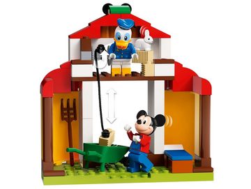 LEGO® Konstruktionsspielsteine LEGO® Disney™ - Mickys und Donald Duck's Farm, (118 St)