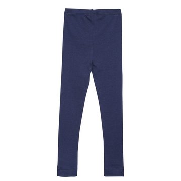 Minymo Sweathose Leggings Rib Minymo Dark Blue 152 mit Trägern