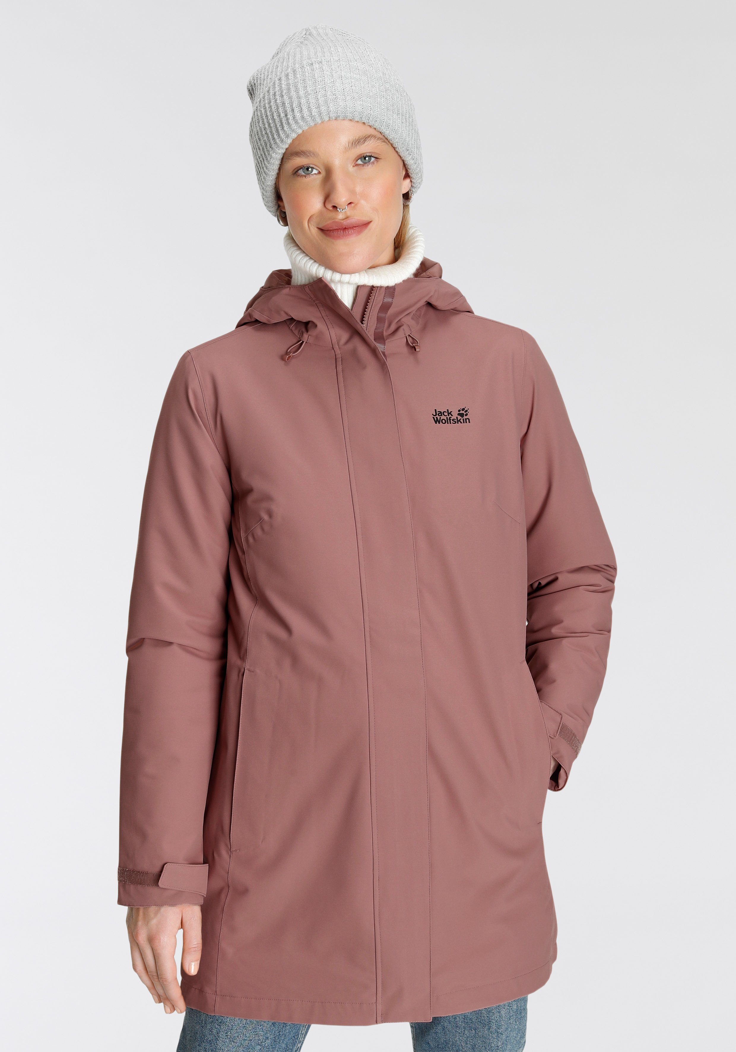 Jack Wolfskin Parka KIOLA Winddicht & Wasserabweisend & Atmungsaktiv