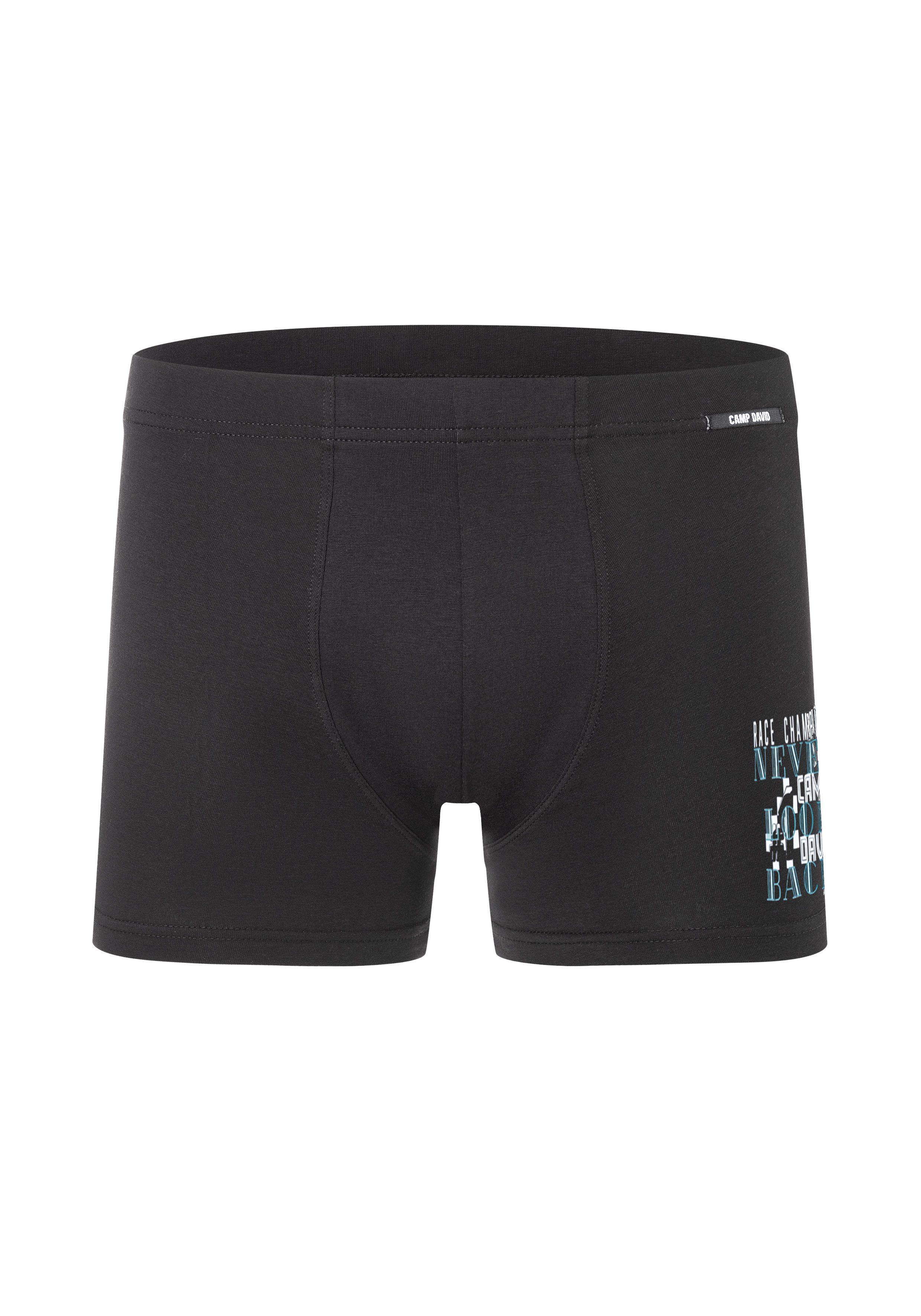 CAMP DAVID Boxershorts casual (2er Pack) mit elastischem Bund günstig online kaufen