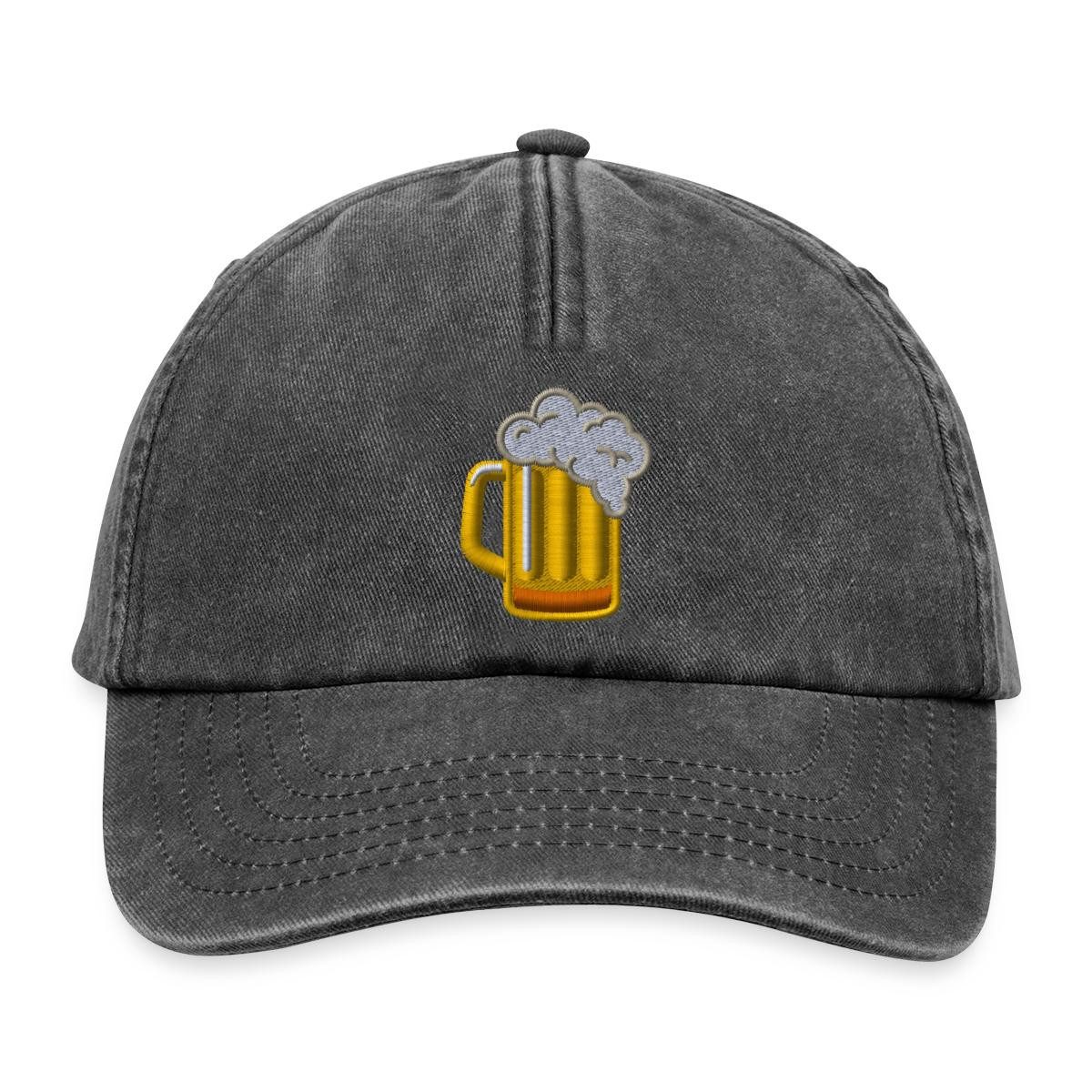 Baseball Cap Bier Stickerei Vintage Cap