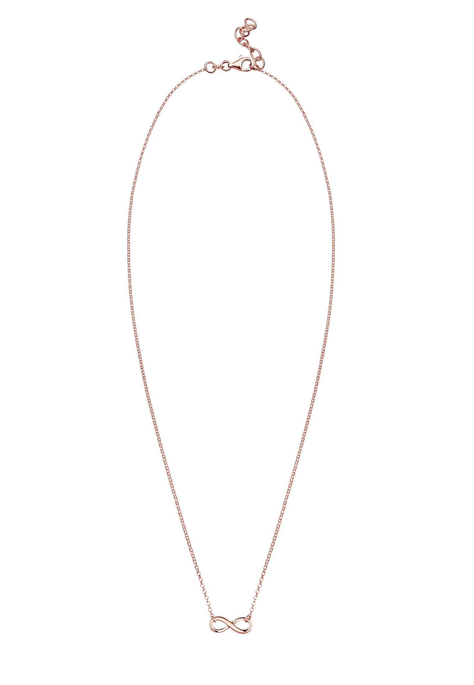 Infinity Symbol Unendlichkeit Choker Elli Choker Rosegold Silber 925