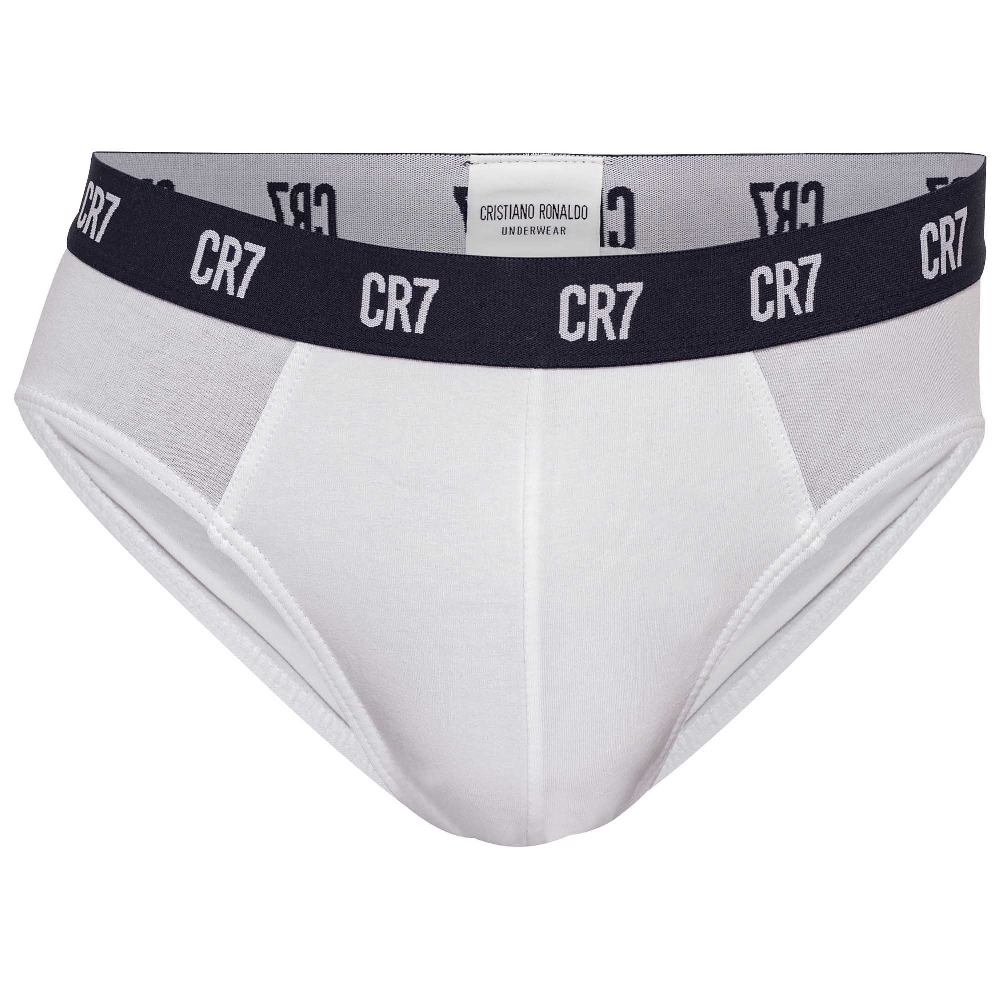 CR7 Slip Herren Slip 3er Pack Baumwolle (Packung, 3er Pack)