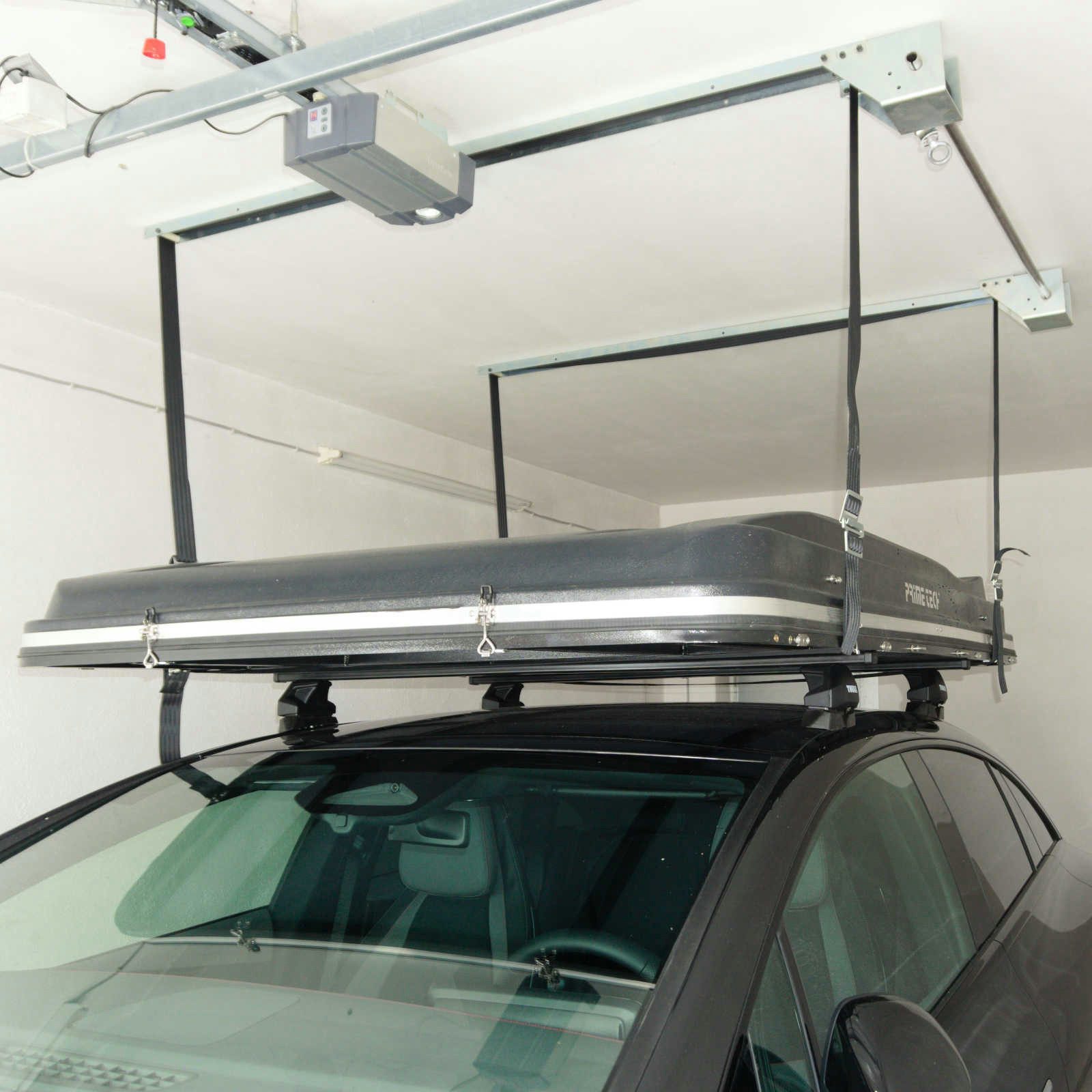 Prime Tech Dachzelt Dachzeltlift 2.0 Dachboxlift Garagenlift bis 150kg bis 240cm Hubhöhe