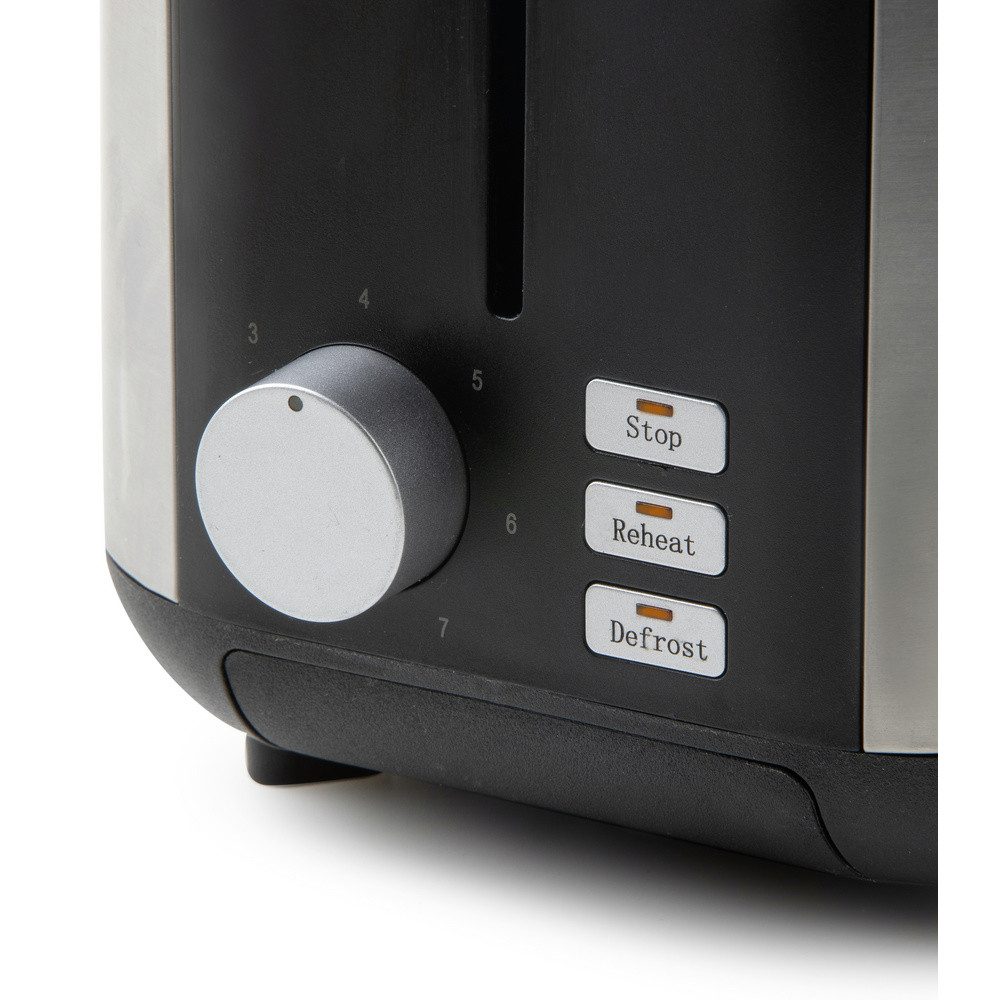 Domo Toaster DOMO TOASTER 2 Schlitze für 4 Toasts Toaster