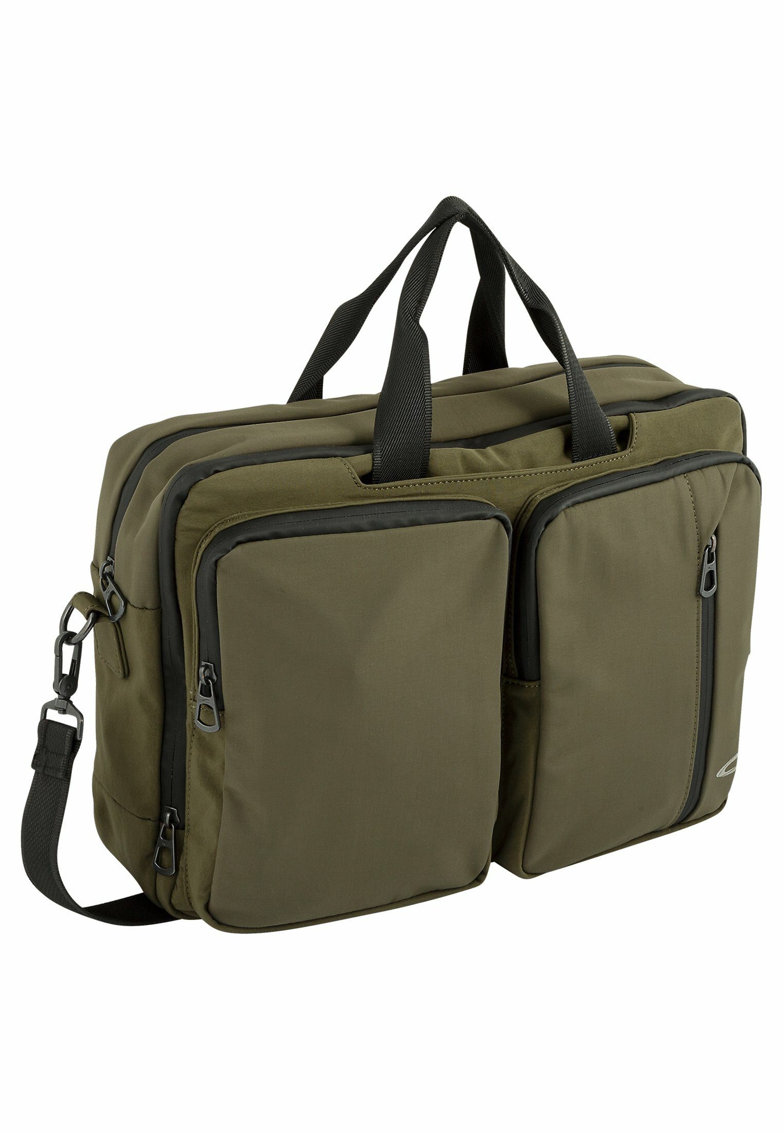 camel active Umhängetasche Umhängetasche aus Nylon mit gepolstertem Laptopfach