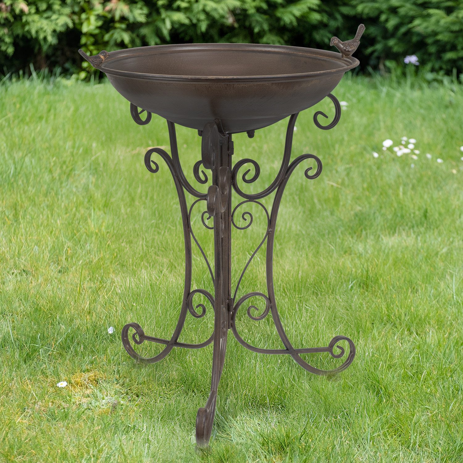 Moritz Vogeltränke Vogelbad XL stehend braun günstig online kaufen