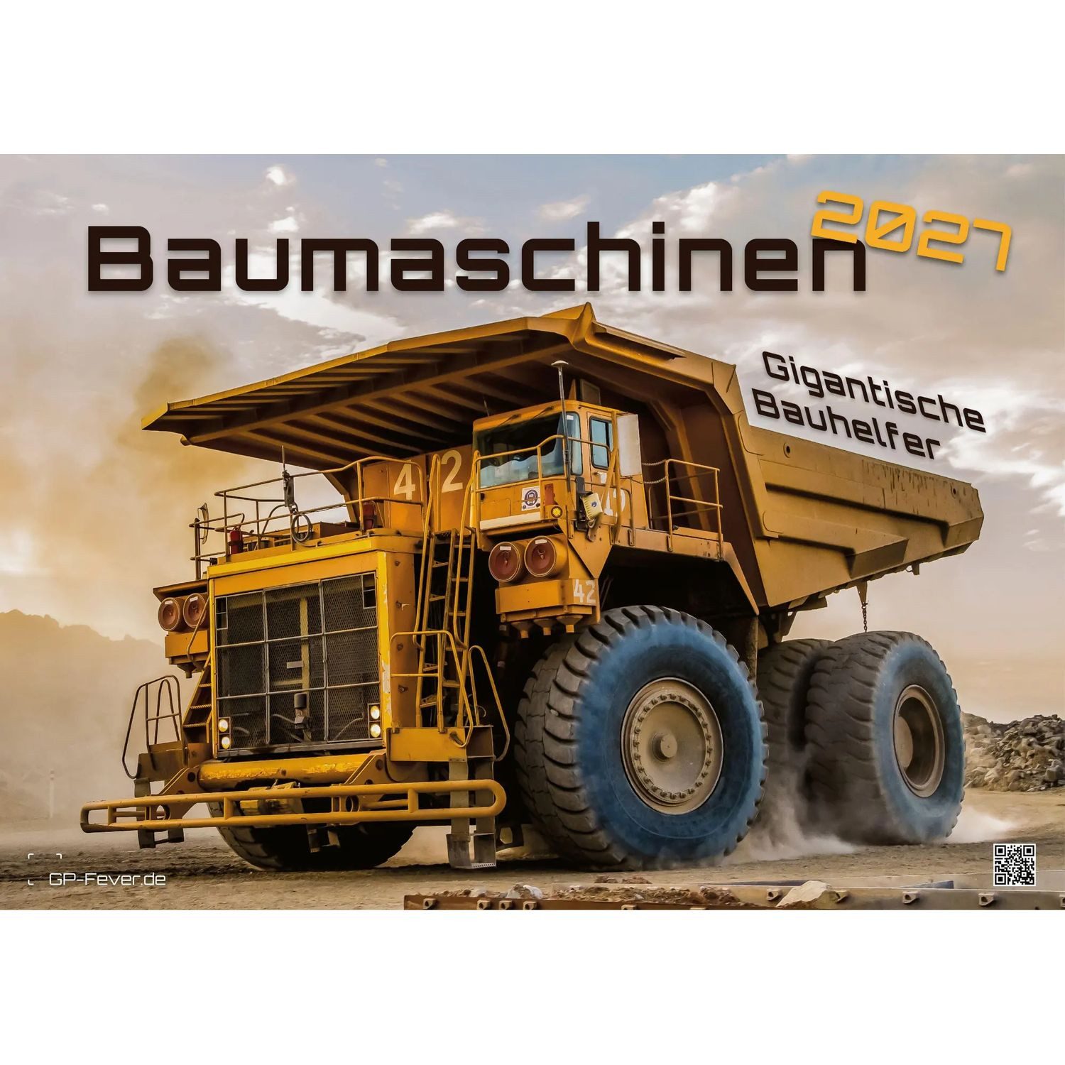 Wandkalender Baumaschinen - gigantische Bauhelfer - 2027 - Kalender DIN A3