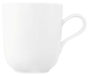 Seltmann Weiden Becher Kaffeebecher LIBERTY UNI, Weiß, Ø 8,5 cm, Porzellan