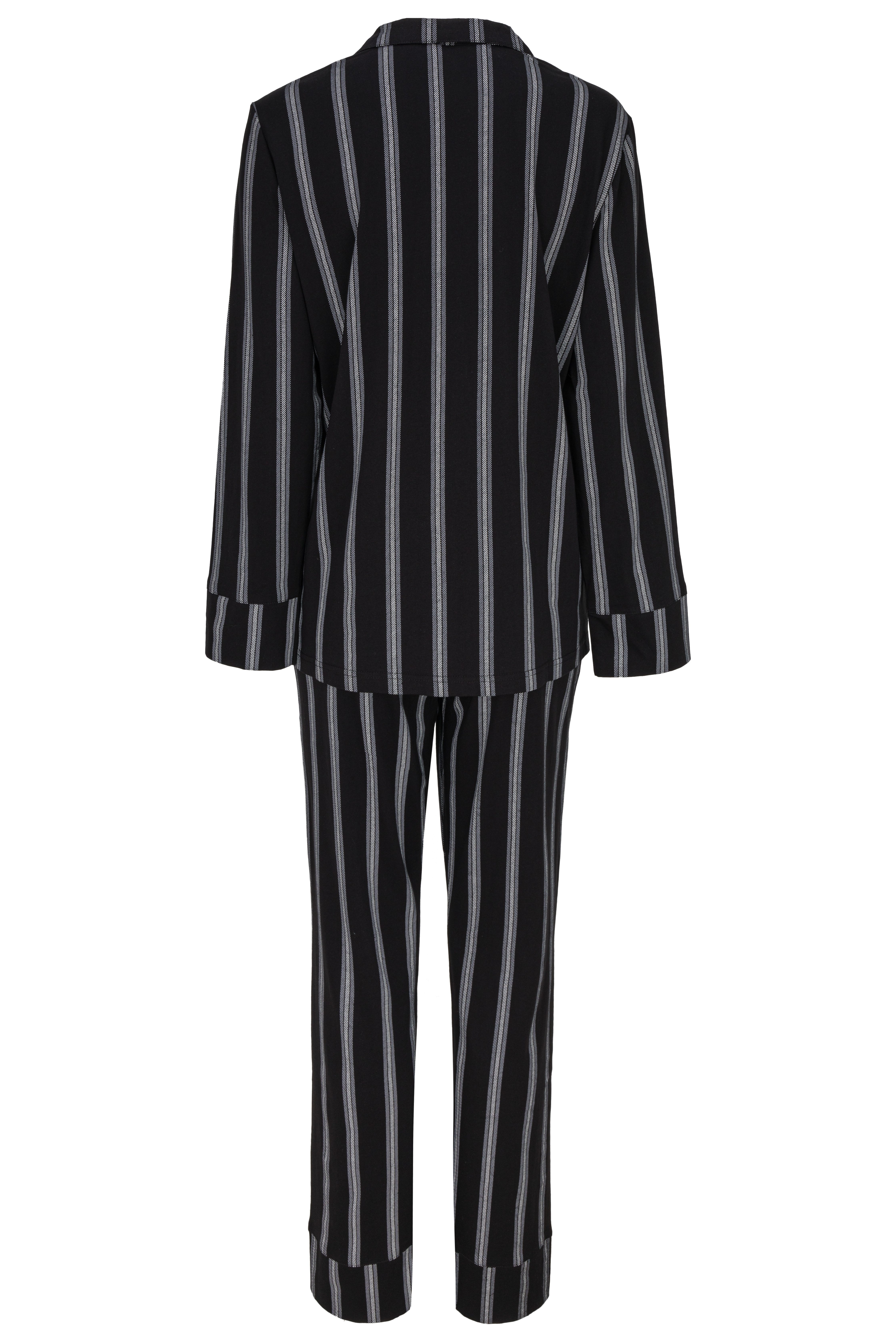 SNOOZE OFF Pyjama langarm Schlafanzug im Streifendesign (2 tlg., 1 Stück) m günstig online kaufen