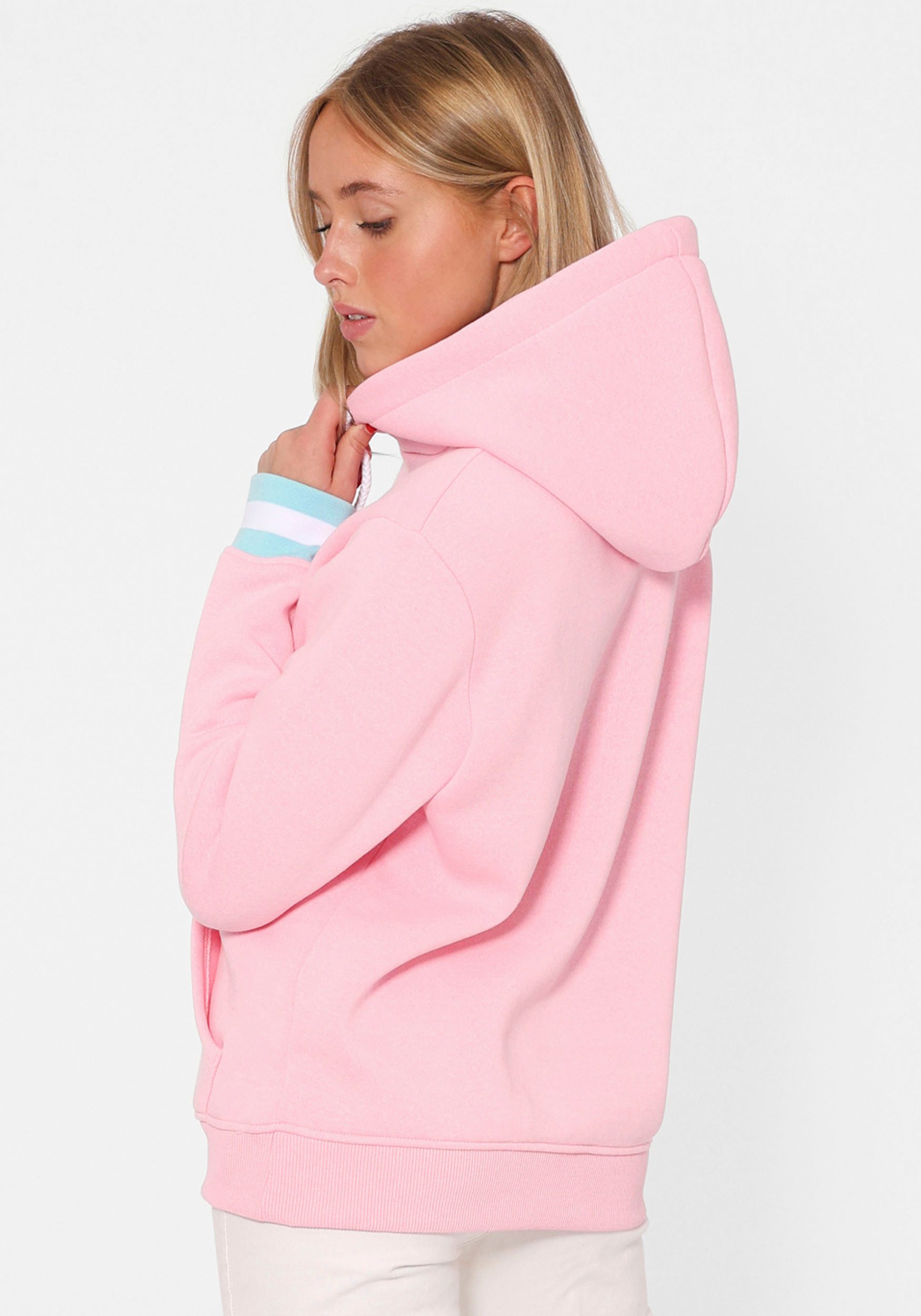 Zwillingsherz Hoodie "Glücklich am Meer" mit günstig online kaufen