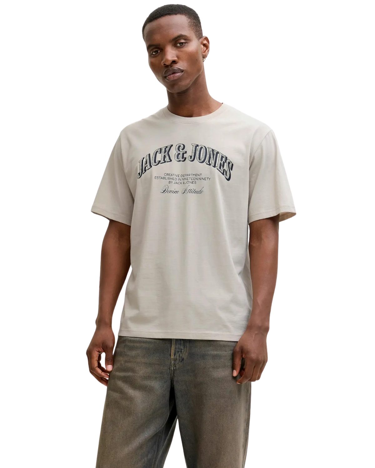 Jack & Jones Print-Shirt Bequemes Slimfit Shirt (Spar-Set, 3er-Pack) in Uni günstig online kaufen