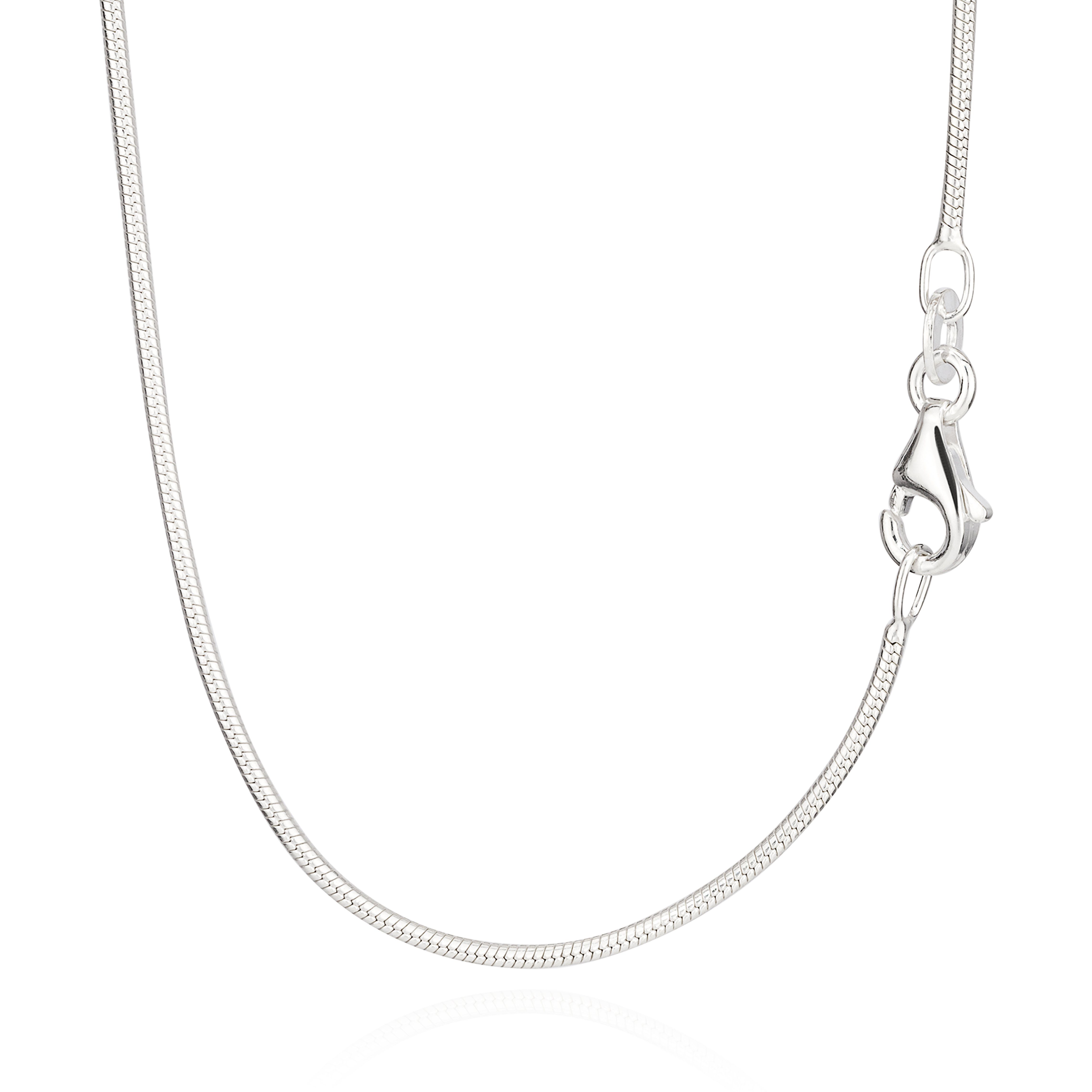 Schlangenkette Echte 925er Sterlingsilber Schlangenkette Silberke