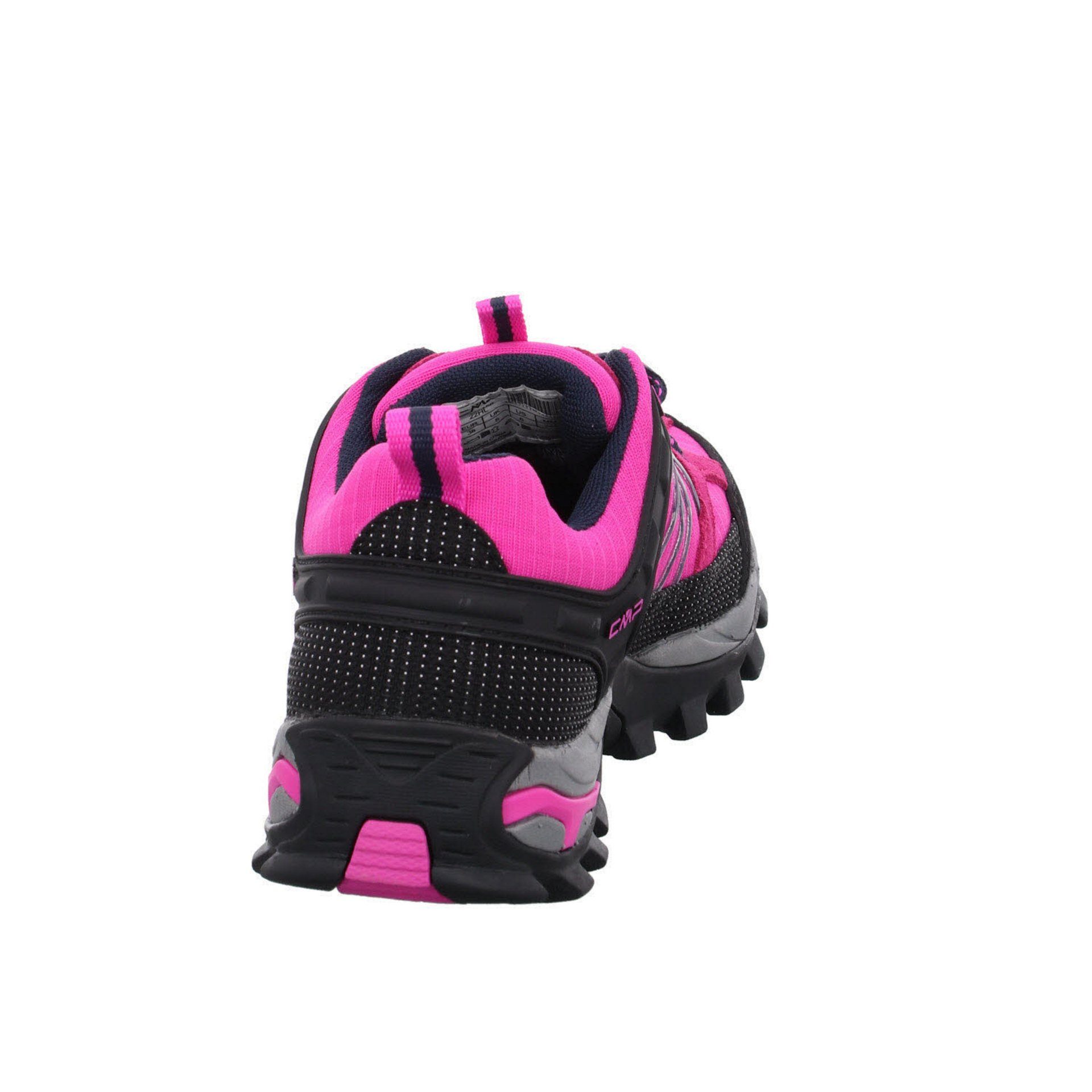 (03201886) Damen Outdoorschuh pink Low Leder-/Textilkombination Schuhe Rigel Outdoor Outdoorschuh CMP fluo-b.blue