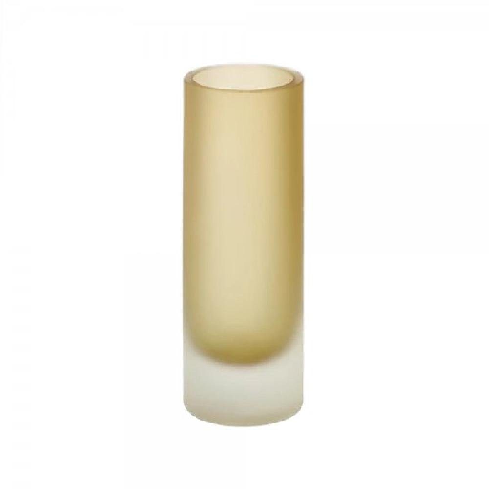 Canova Senfgelb Vase (20cm) Dekovase Lambert Gefrostet