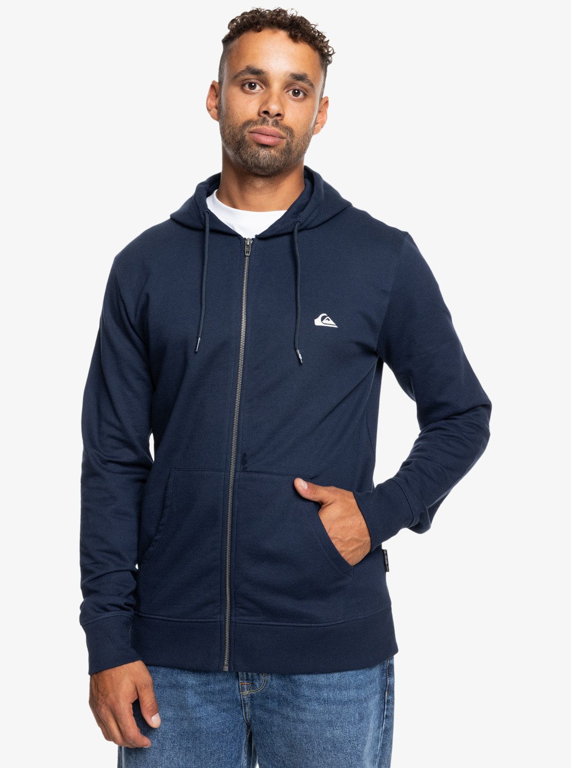 Quiksilver Kapuzensweatjacke BASIC HOOD ZIP YOUNG MEN