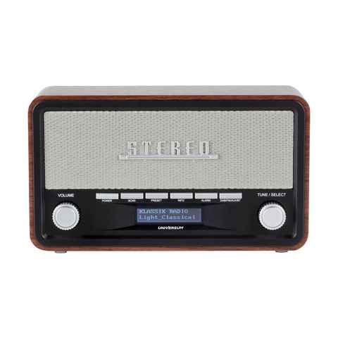 UNIVERSUM* DR 350-21 Radio (Retro DAB+ Radio mit Bluetooth, AUX und Weckfunktion)
