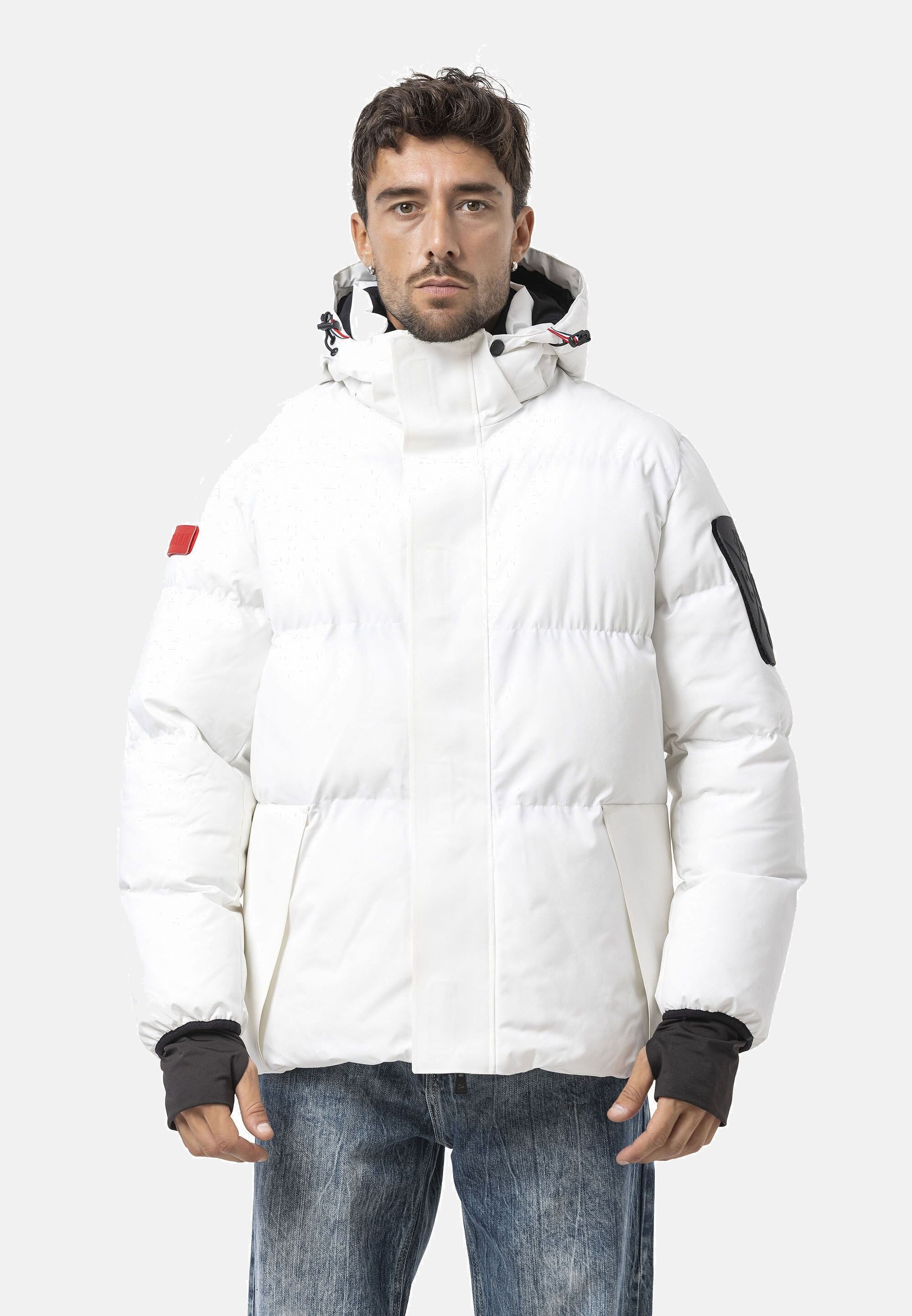 Cipo & Baxx Winterjacke CM228 sportlich, warm & ideal für Snowboard-Fahrer