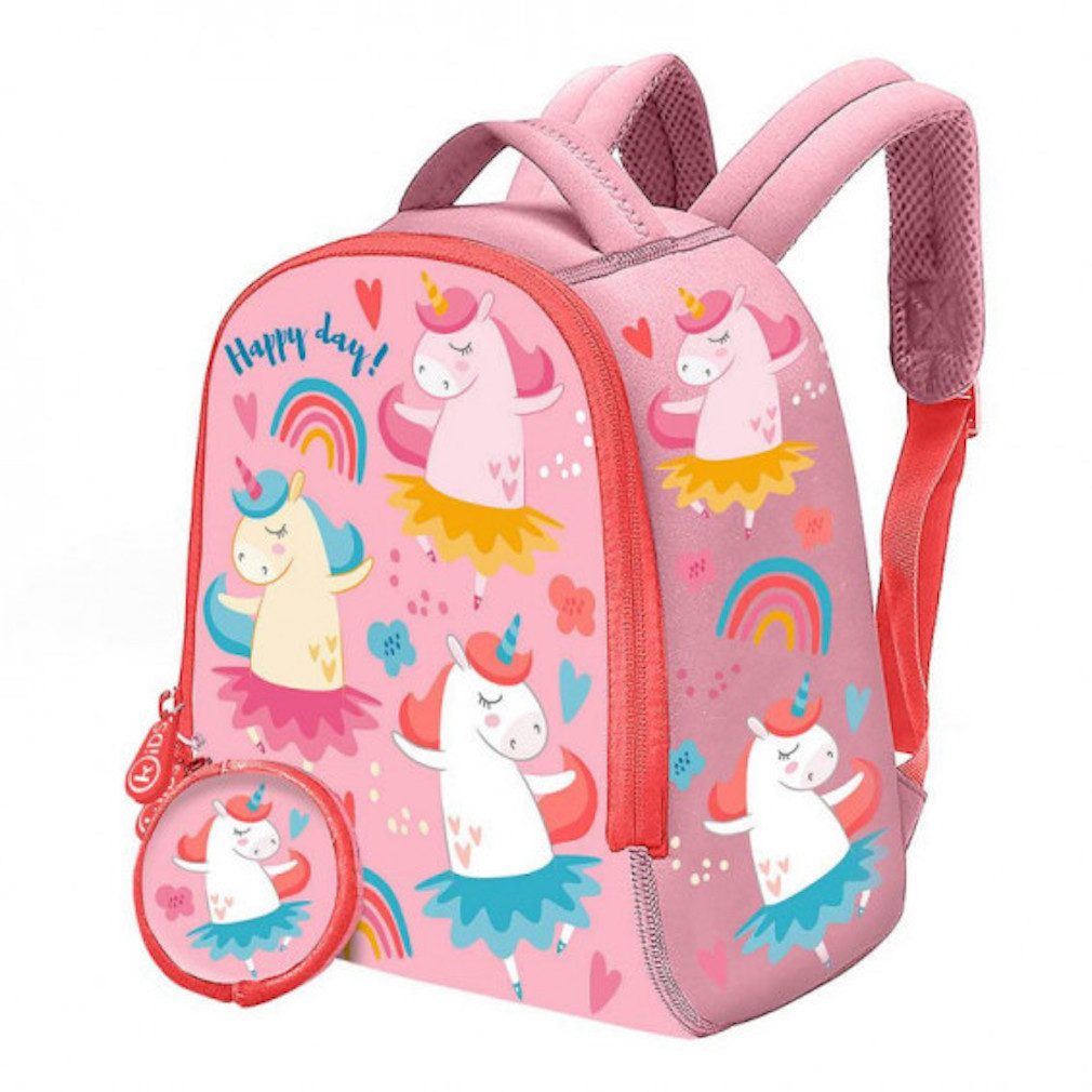 Kids Euroswan Rucksack Rucksack mit Ballett tanzendem Einhorn als Motiv