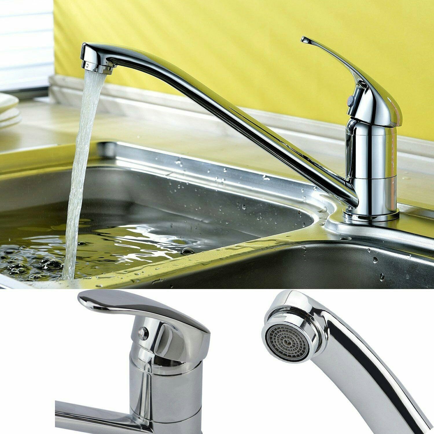 Faizee Möbel Küchenarmatur Wasserhahn klein Badzimmer Mischbatterie Einhebelmischer Armatur