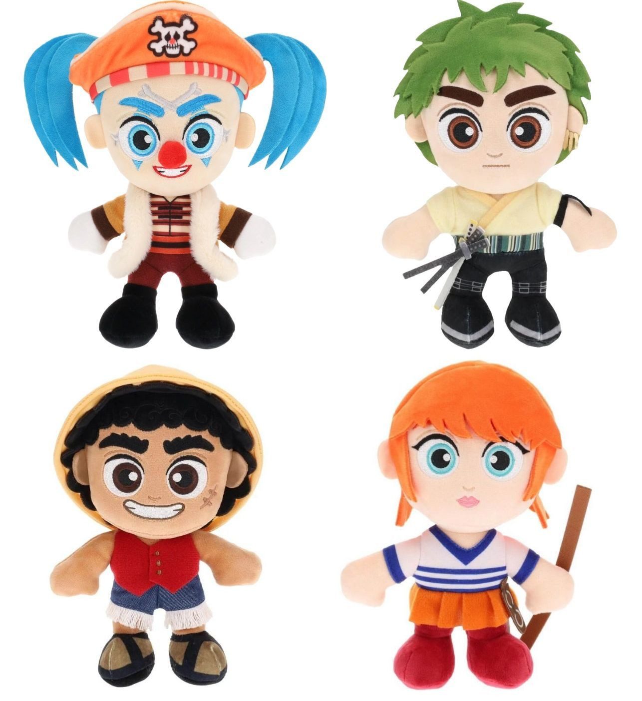 Plüschfigur One Piece - Netflix Series 20cm Plush Ass. (9 ct)