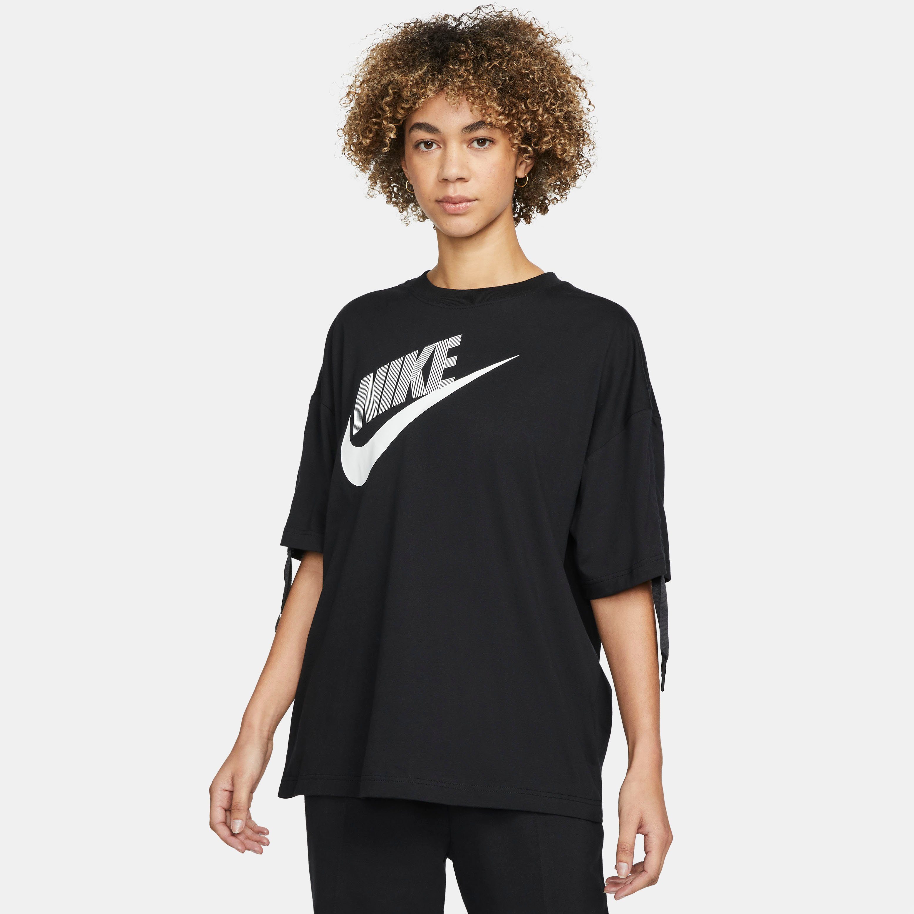 DNC TOP T-Shirt SS Sportswear BLACK NSW Nike W