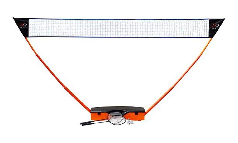 Badmintonschläger, Tragetasche XQMAX Netz und (Set), Komplett-Set mit