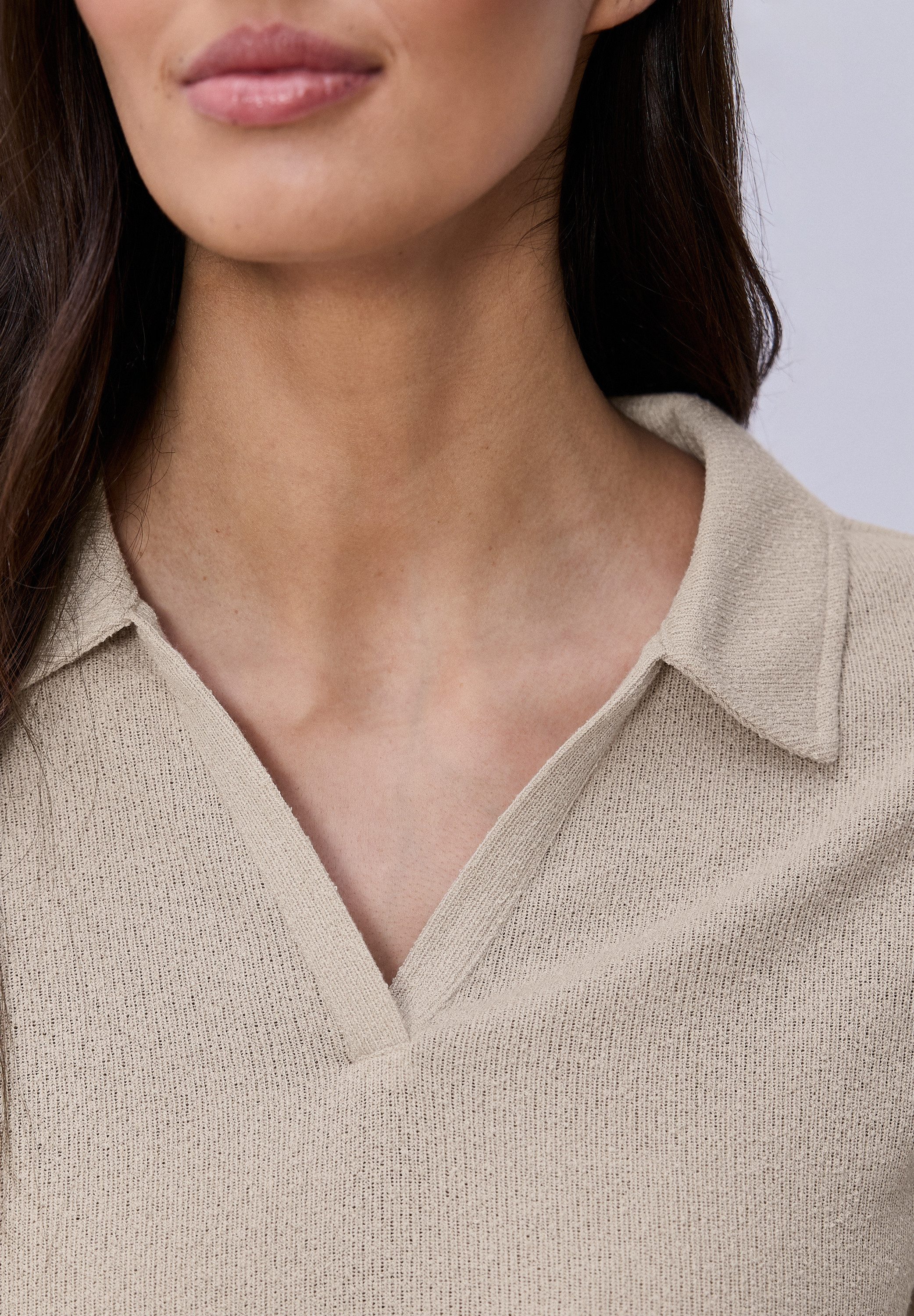 STREET ONE Poloshirt mit Stretchanteil