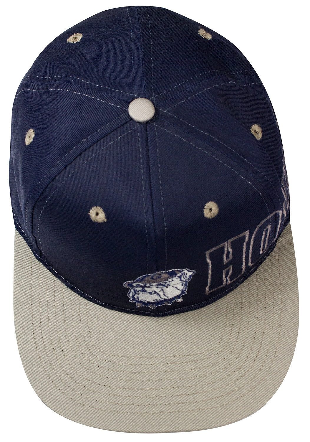 Drew Pearson Baseball Cap Drew Pearson Georgetown Hoyas Sidewall Vintage Snapback Cap NFLCollege Vintage Original, Offilziell lizenziert, Limitierter Bestand