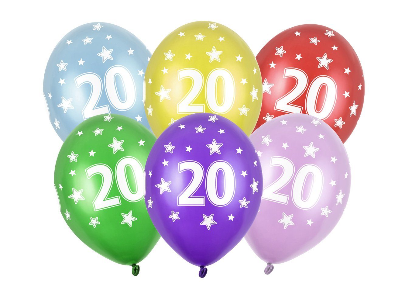 8 Bunte Luftballons Mit Zahl 30 – Bis 30 Cm Durchmesser, Heliumgeeignet, Für Geburtstagsfeiern