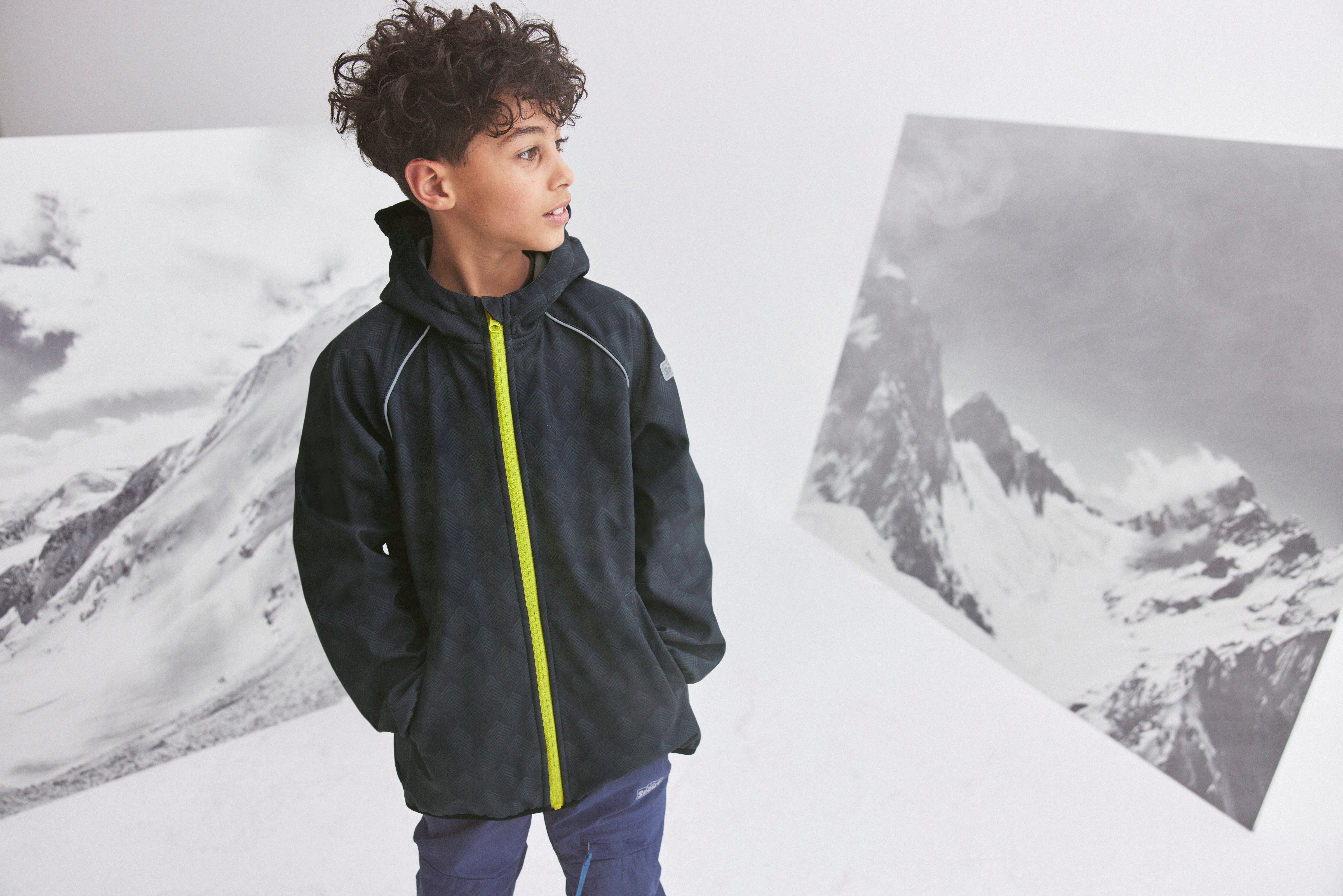 Scout Softshelljacke DINOS Details reflektierenden mit