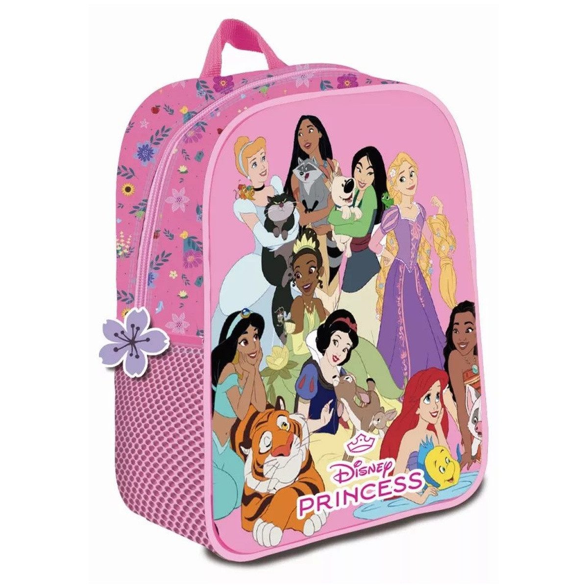 Kinderrucksack Disney Prinzessin Blossom 3D Rucksack, Tasche 30 cm