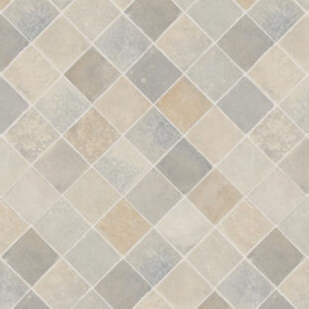 Internethandel Pfordt Vinylboden CV PVC (10€/m) Vinyl Bodenbelag Fliesen Stein beige grau 2m breite