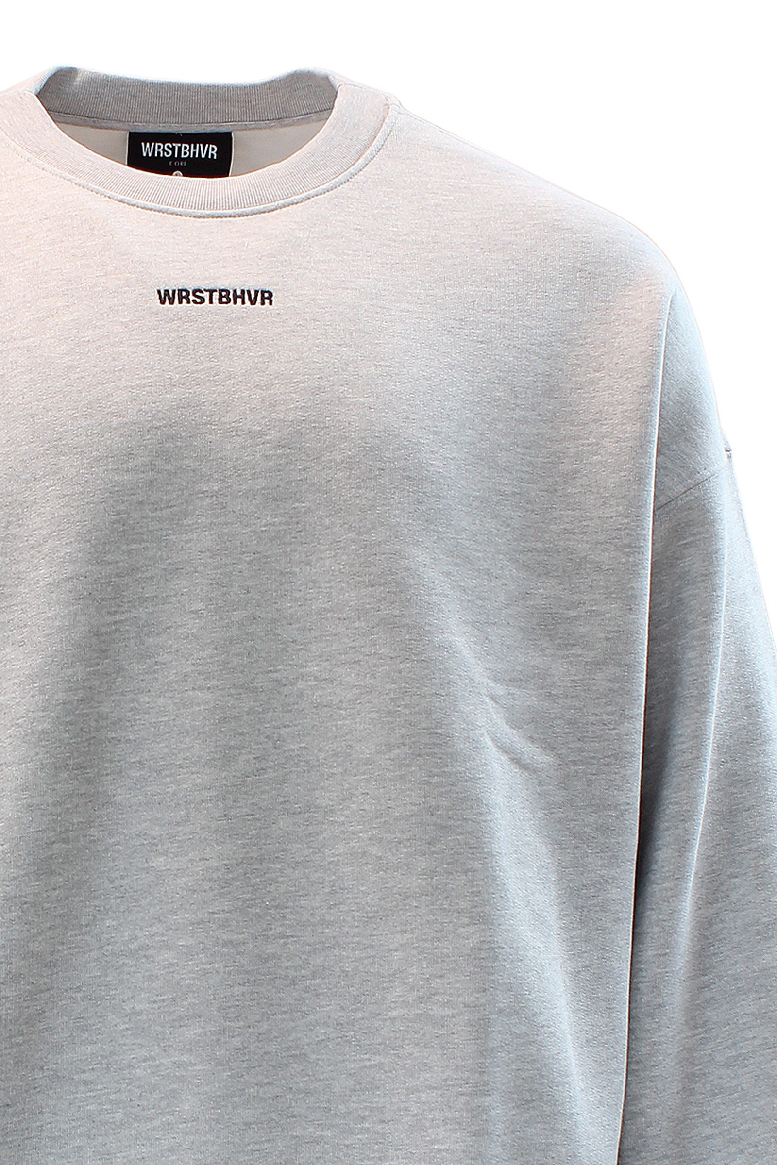 WRSTBHVR Sweatshirt WRSTBHVR Unisex Nubi Sweatshirt Grey U2123TT2223 XS - 34 (Einzelartikel, 1-tlg)